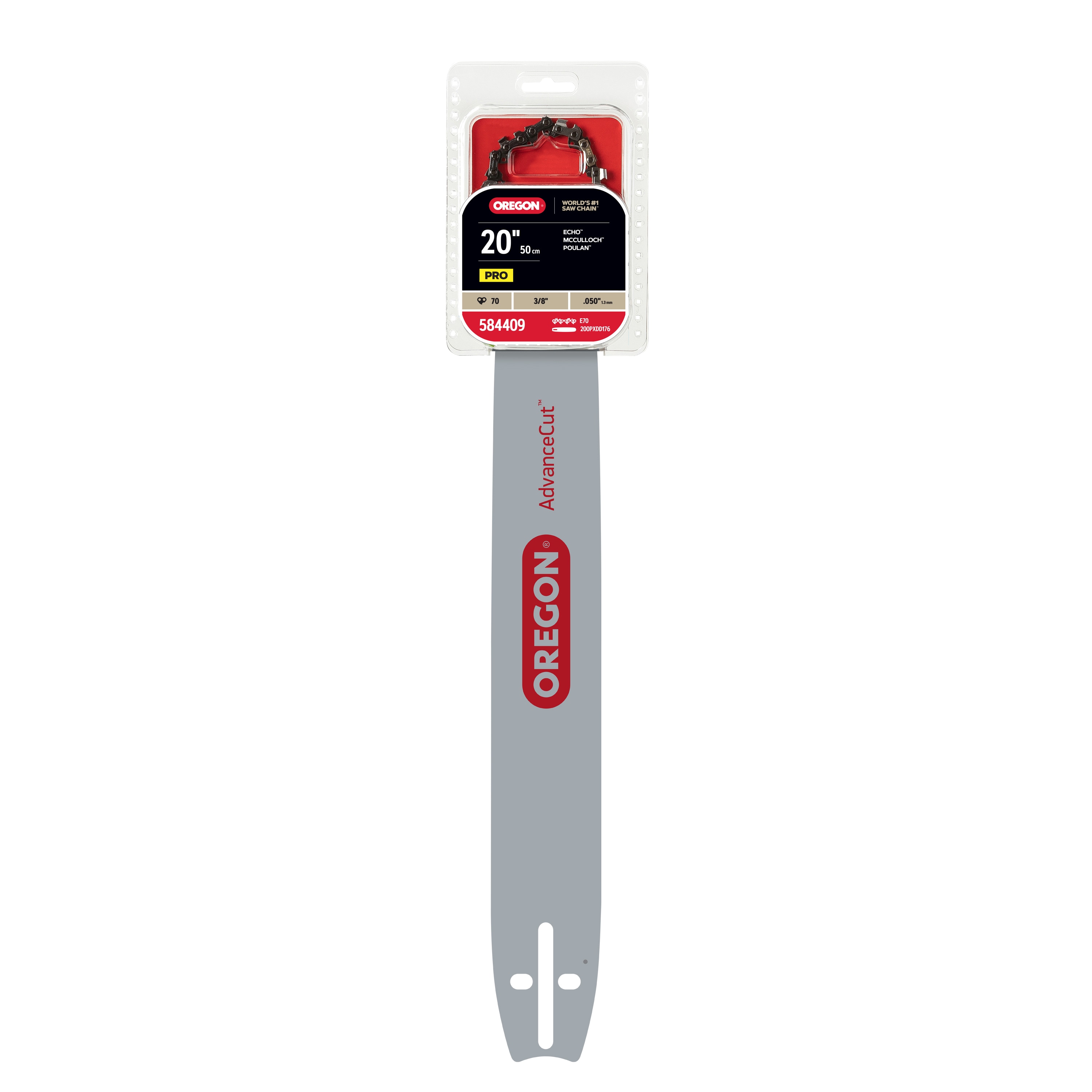 Oregon 20D176E70-23 20-in Chainsaw Bar (Includes Chain)