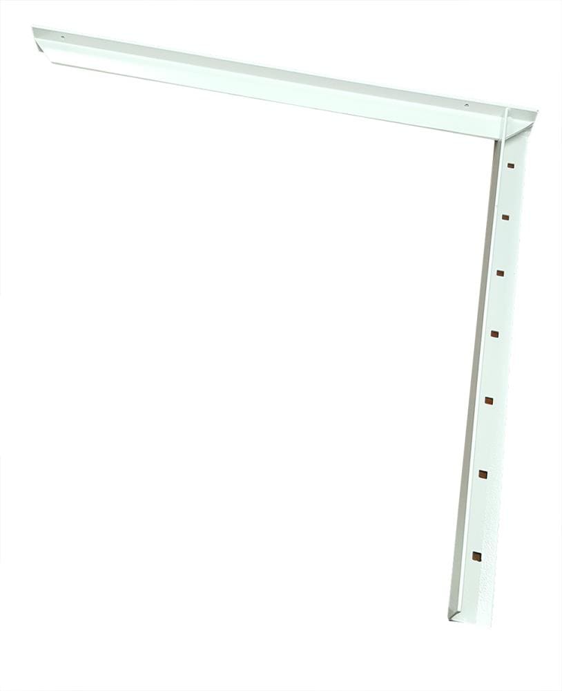 CounterBalance CCH-CBCB-30WH Concealed bracket 32-in x 2-in x 32-in White Steel Countertop support bracket