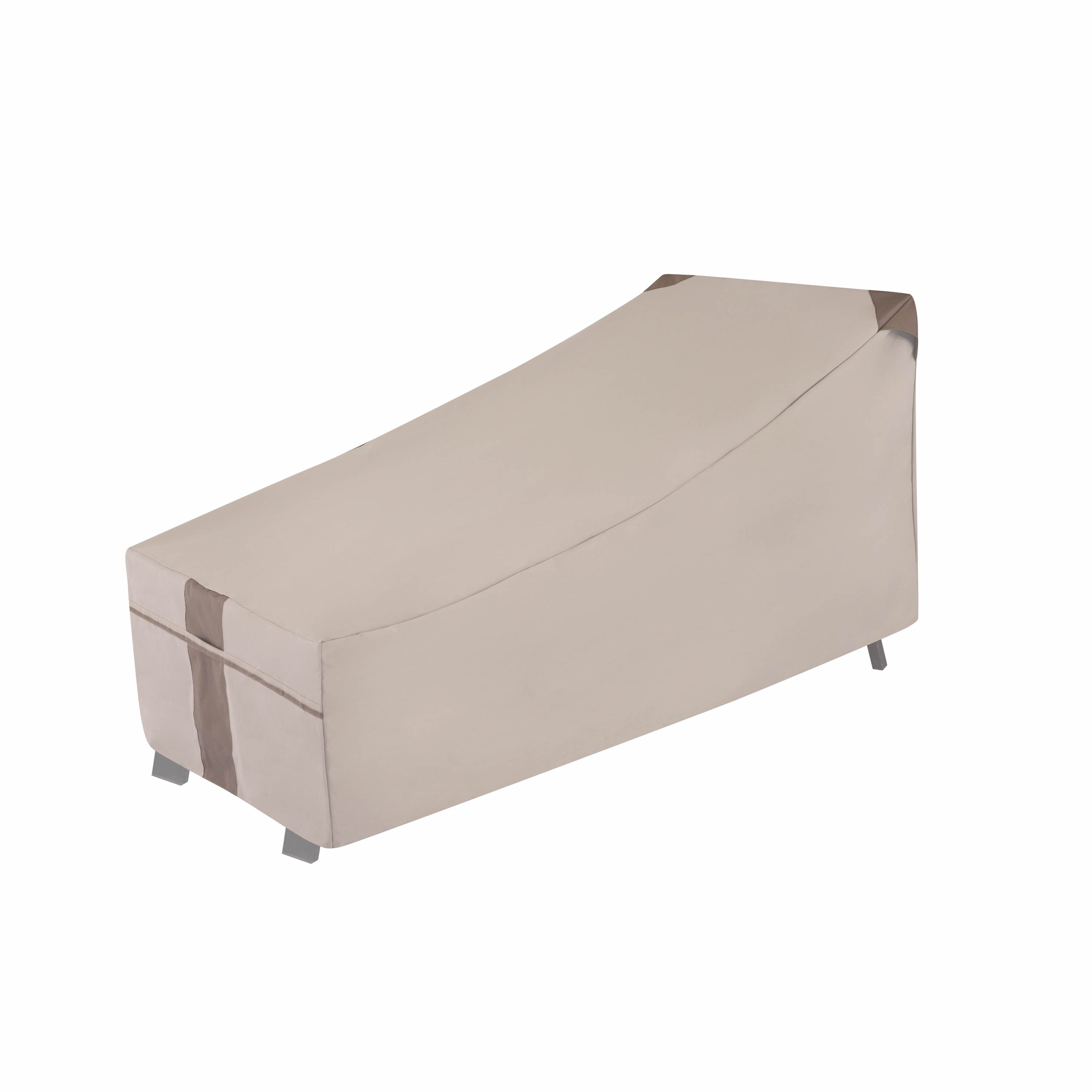 Modern Leisure 2909 Monterey Beige Polyester Patio Furniture Cover For Chaise lounge