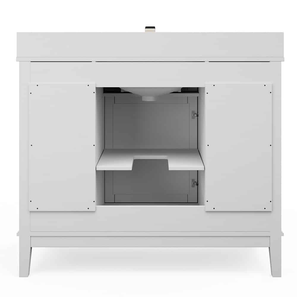 allen + roth LWSK42VW Bath-Vanity-Combo - View #9
