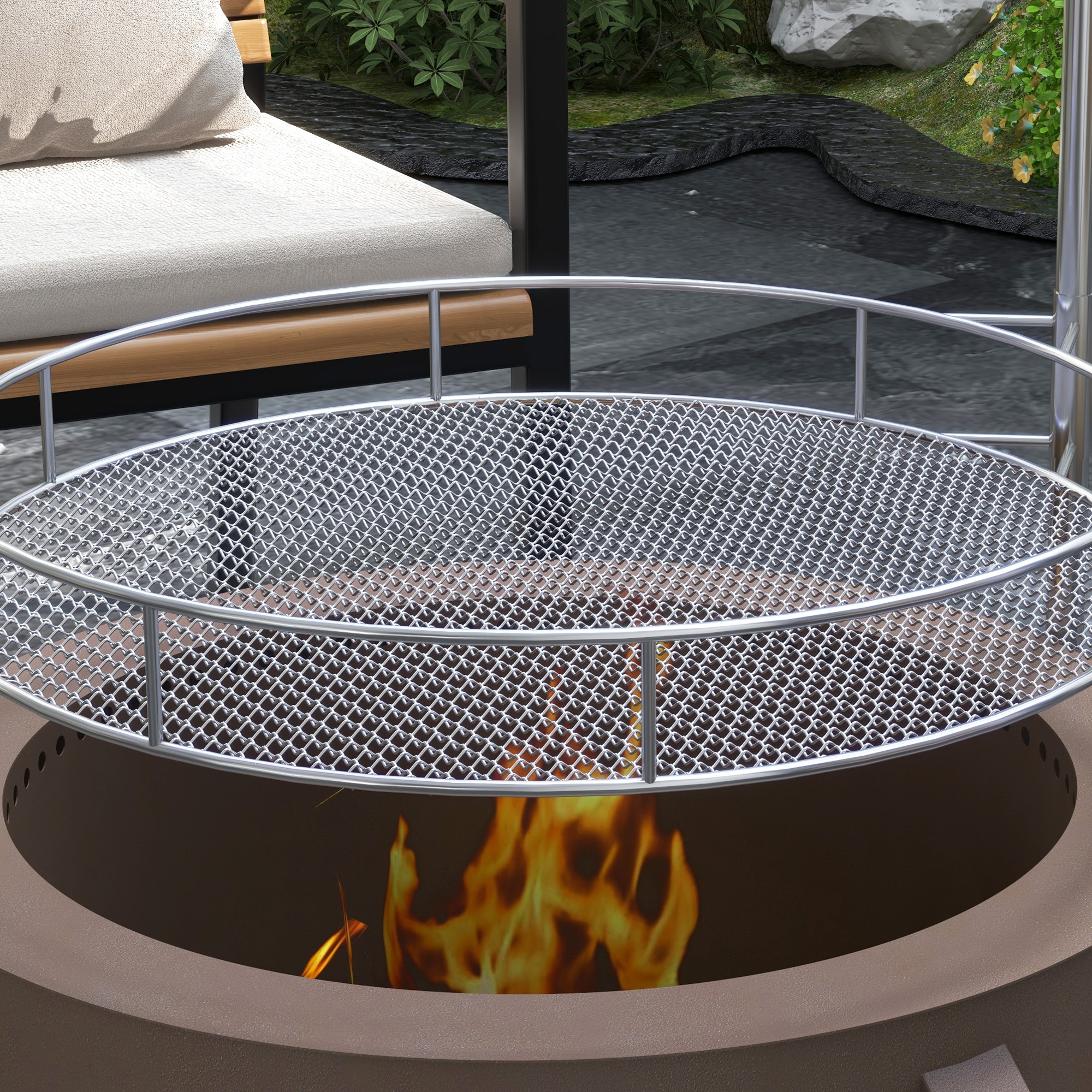 Maocao Hoom JL174306 Outdoor-Woodburning-Firepits - View #5