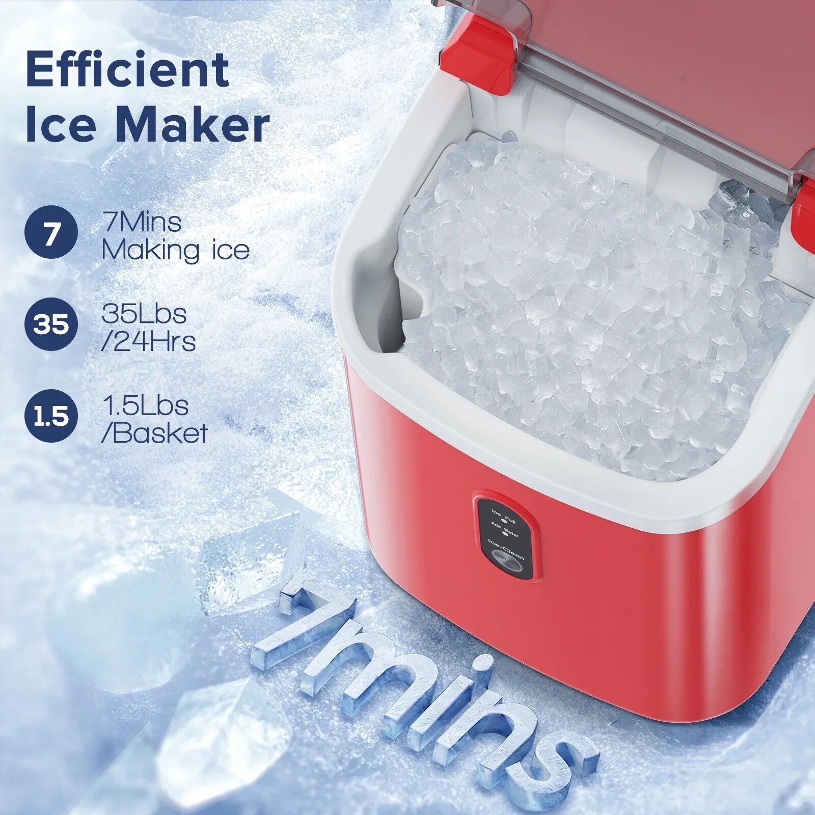 COWSAR LSIM-Z5815NHR Ice-Makers - View #2