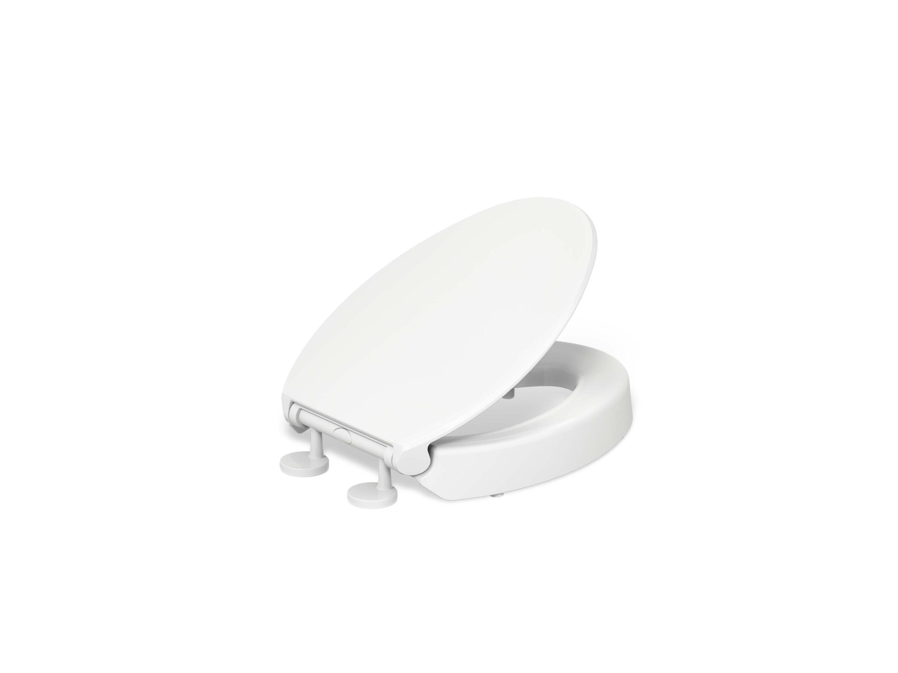 KOHLER 25875-0 Hyten Plastic White Elongated Soft Close Toilet Seat