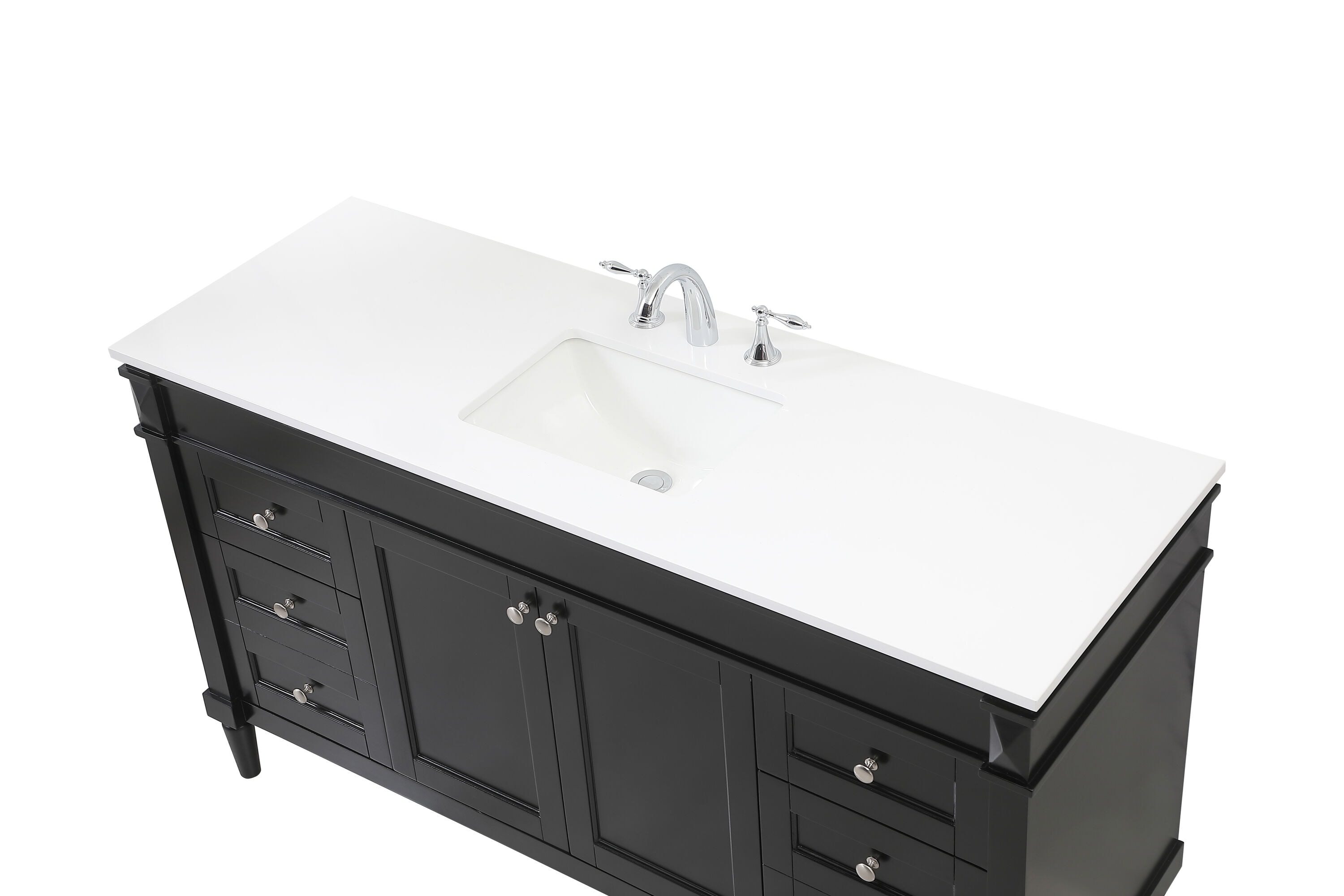 Elegant Decor HF95580BK Bath-Vanity-Combo - View #6