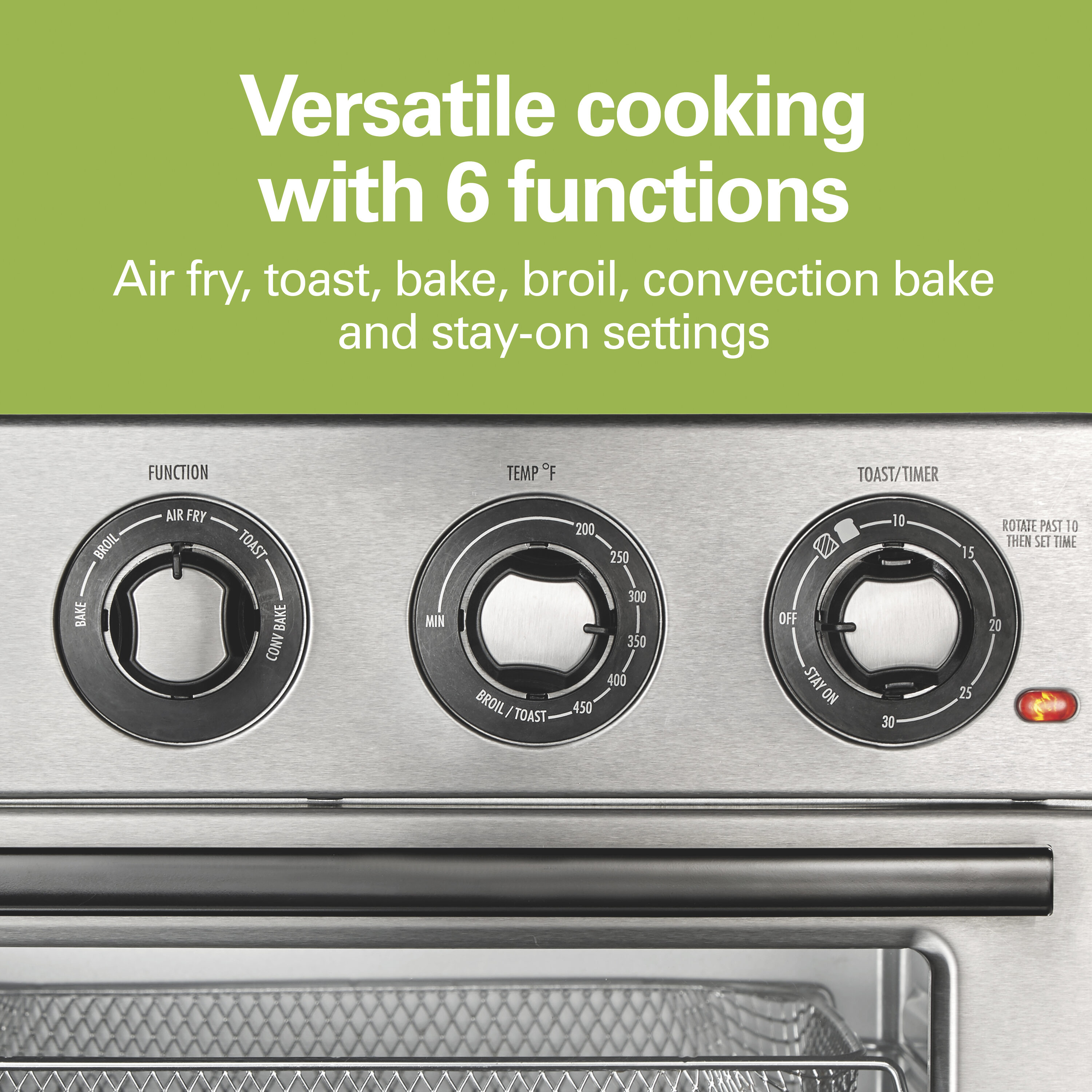 Hamilton Beach 6-Slice Stainless Steel Convection Toaster Oven Automatic Shut-off (1800-Watt) 31225 simolary.com 15 Hamilton Beach 6-Slice Stainless Steel Convection Toaster Oven Automatic Shut-off (1800-Watt) 31225 Simolary simolary.com 15