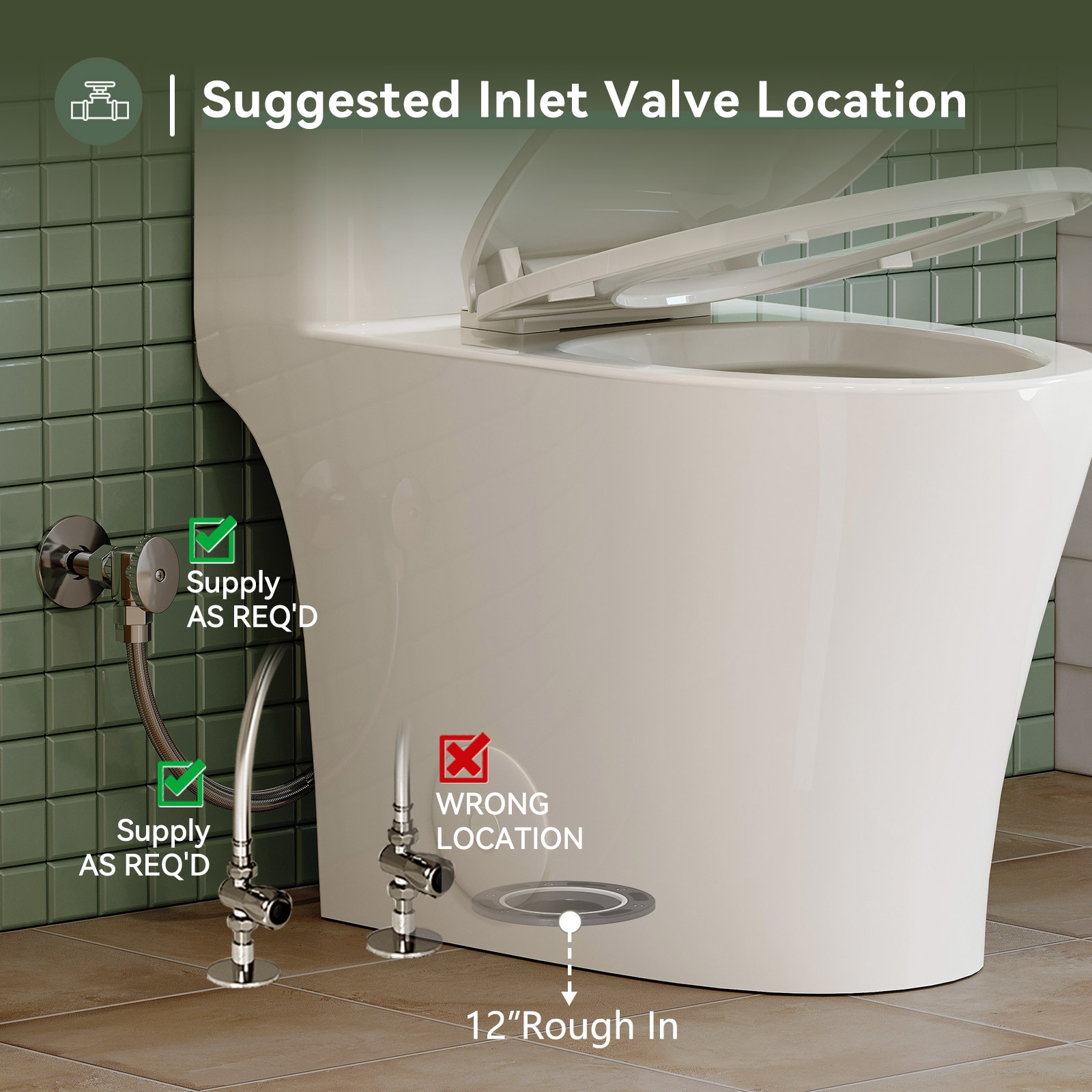 HOROW HR-T0351W toilets - View #11
