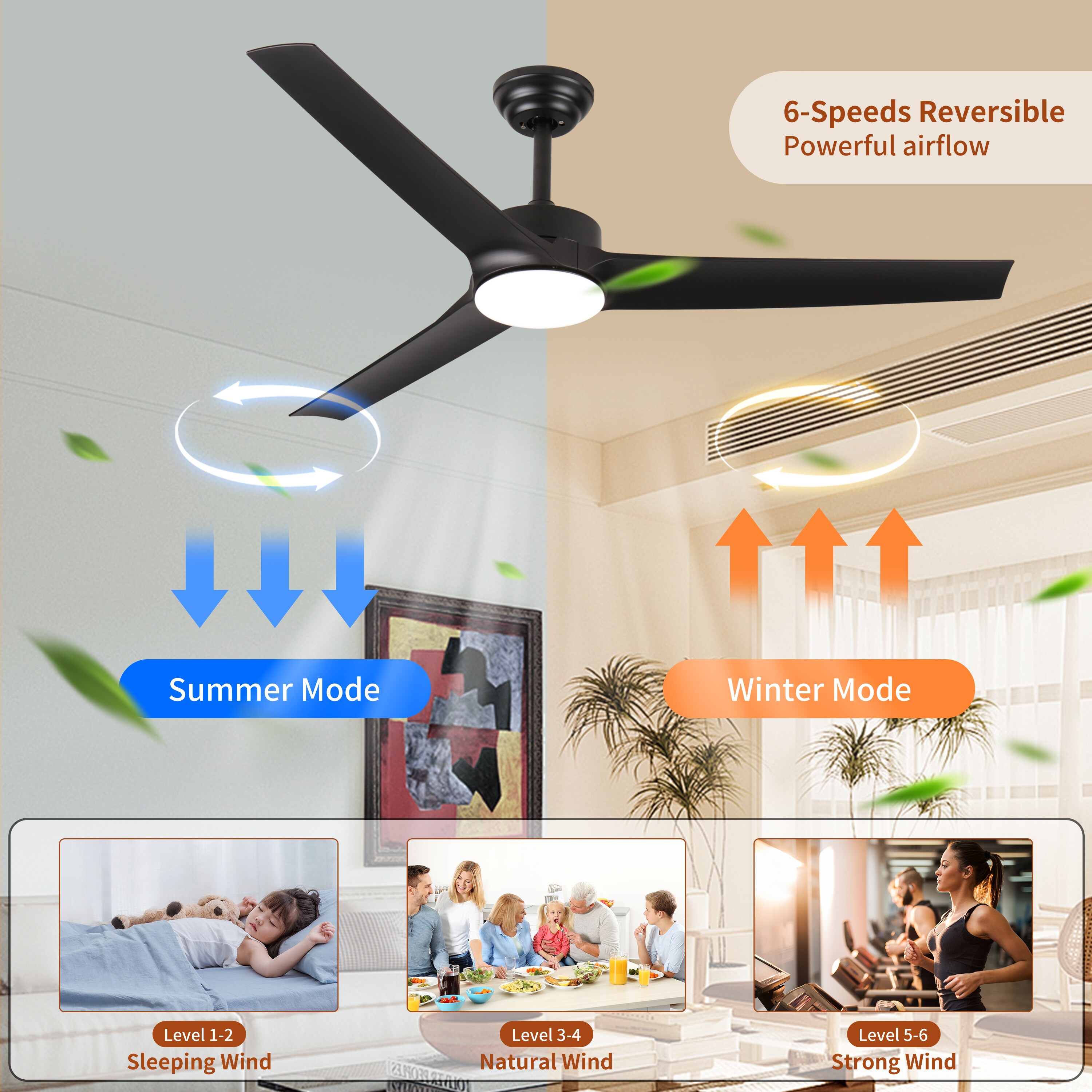LUXEYARD DS-J-W2352P316282 Ceiling-Fans - View #8
