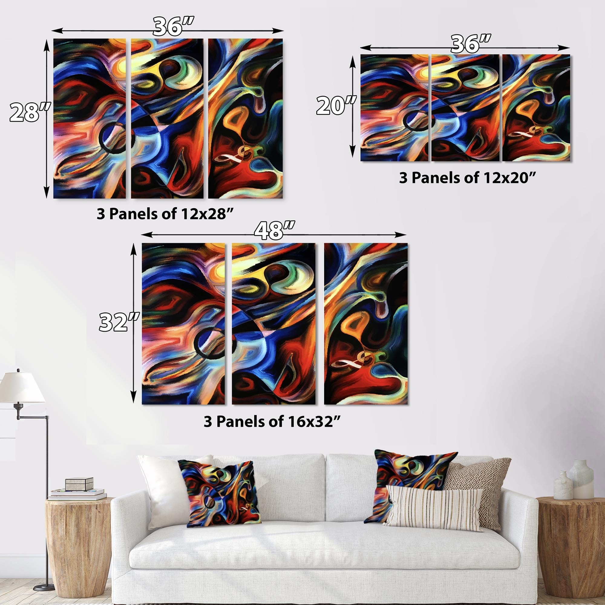 Designart PT6152-3P Wall-Art - View #4