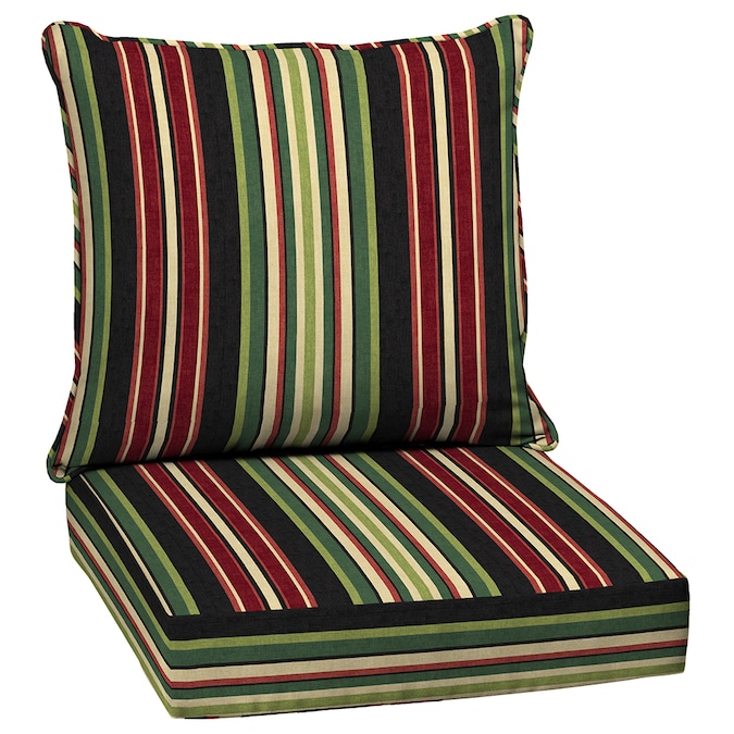 Patio Furniture Cushions Department, Garden Treasures Deep Seat Cushions
