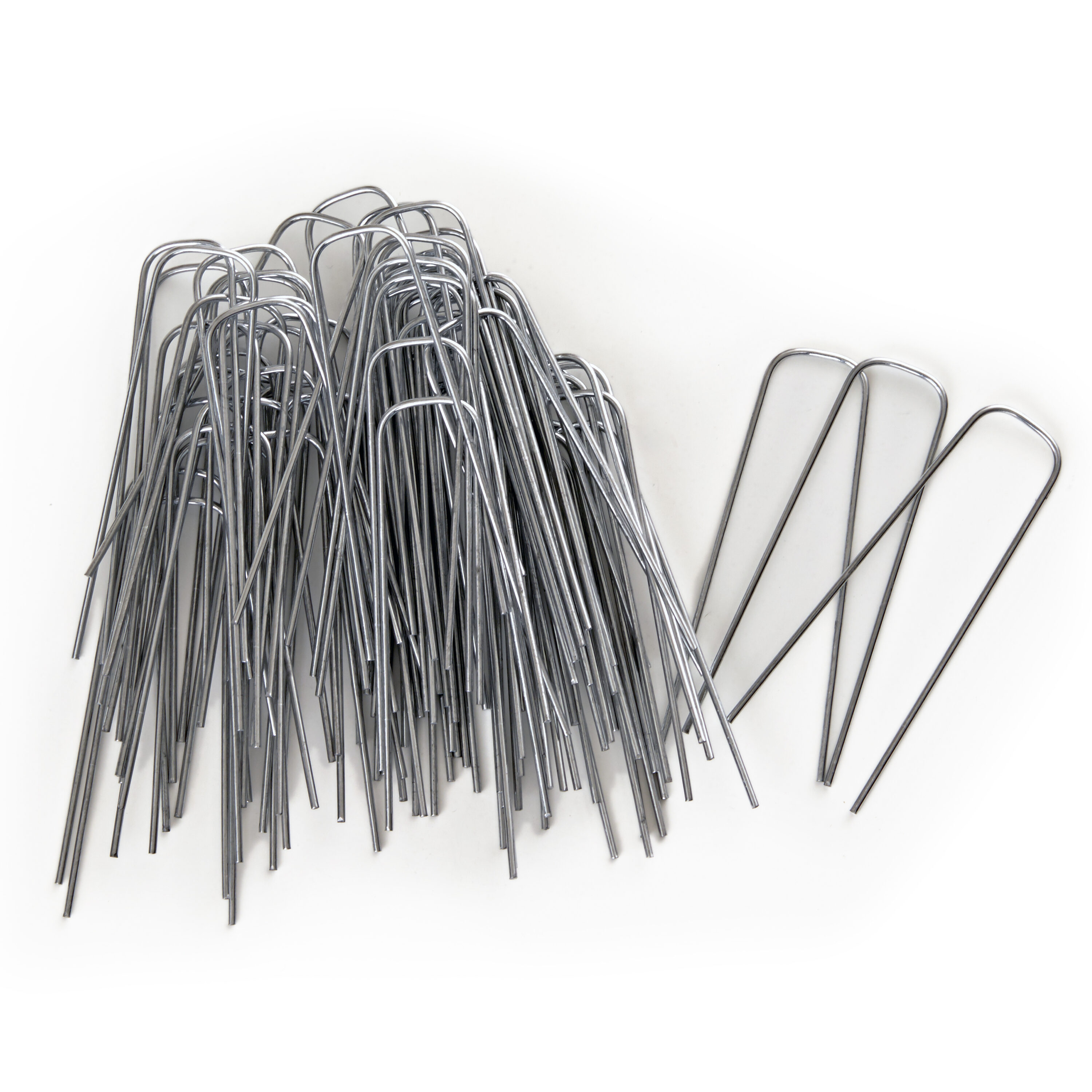 Greenscapes 1 in. W x 4.5 in. L Steel Landscape Fabric Pins 20 Pk