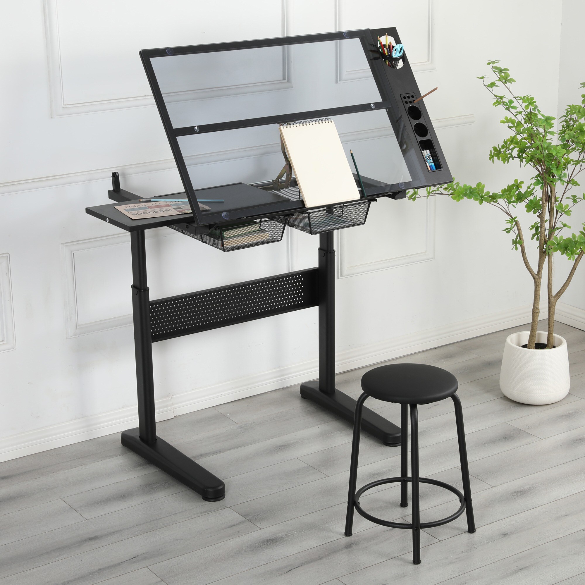 HyperDrop Cart W-W347P168174 desks - View #4