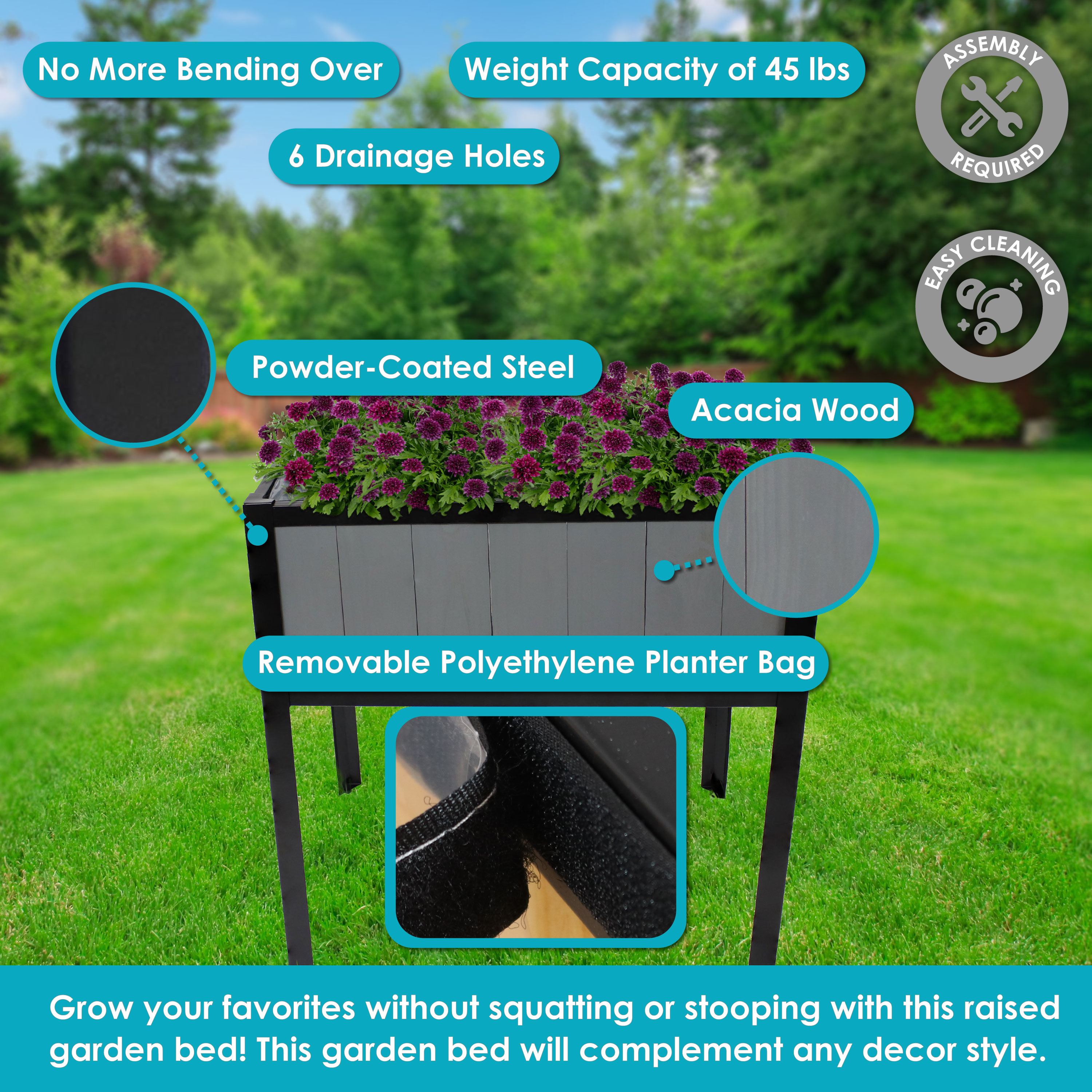 Sunnydaze Decor NPH-465 Raised-Garden-Beds - View #7