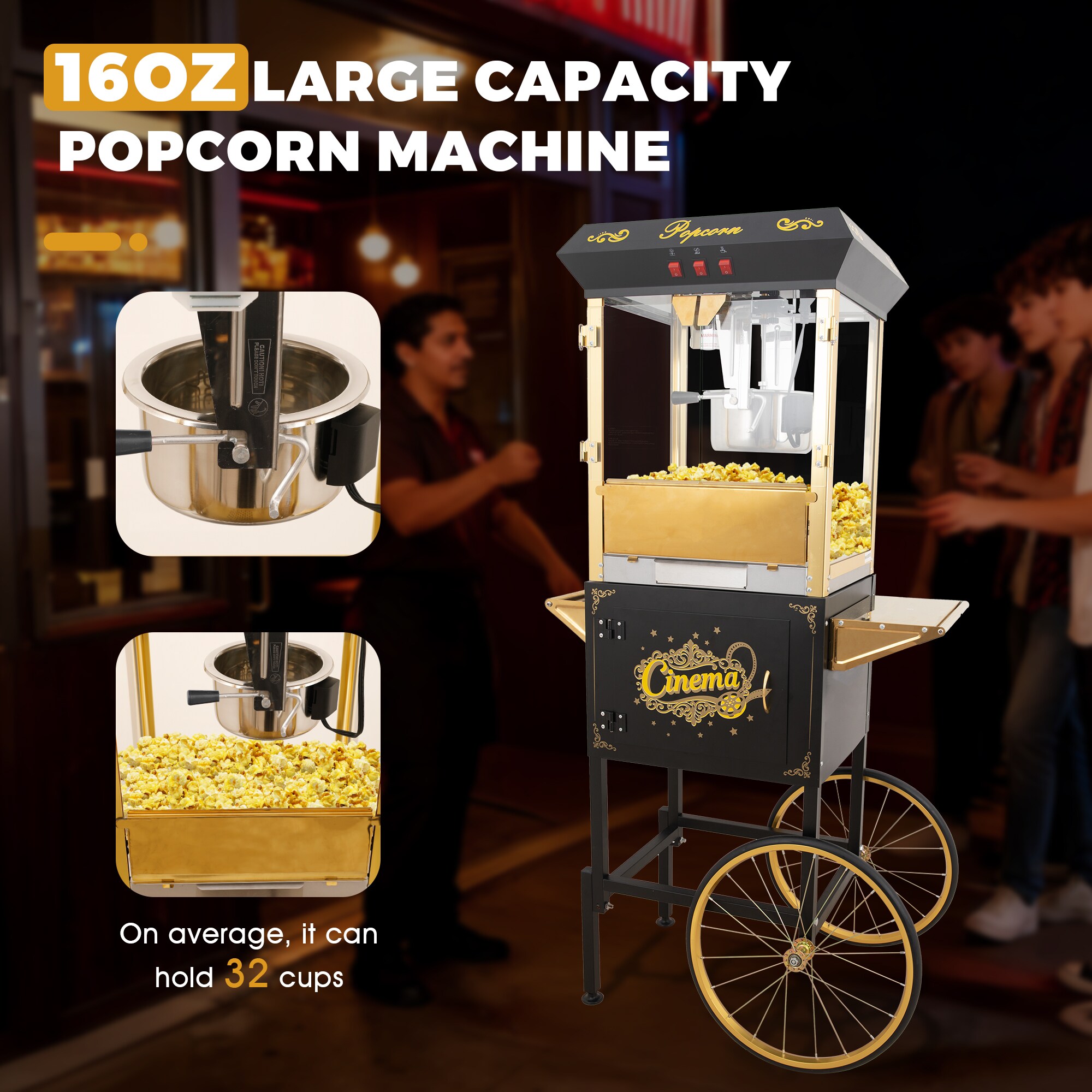 Bayfeve BF-337588-MP Popcorn-Makers - View #4