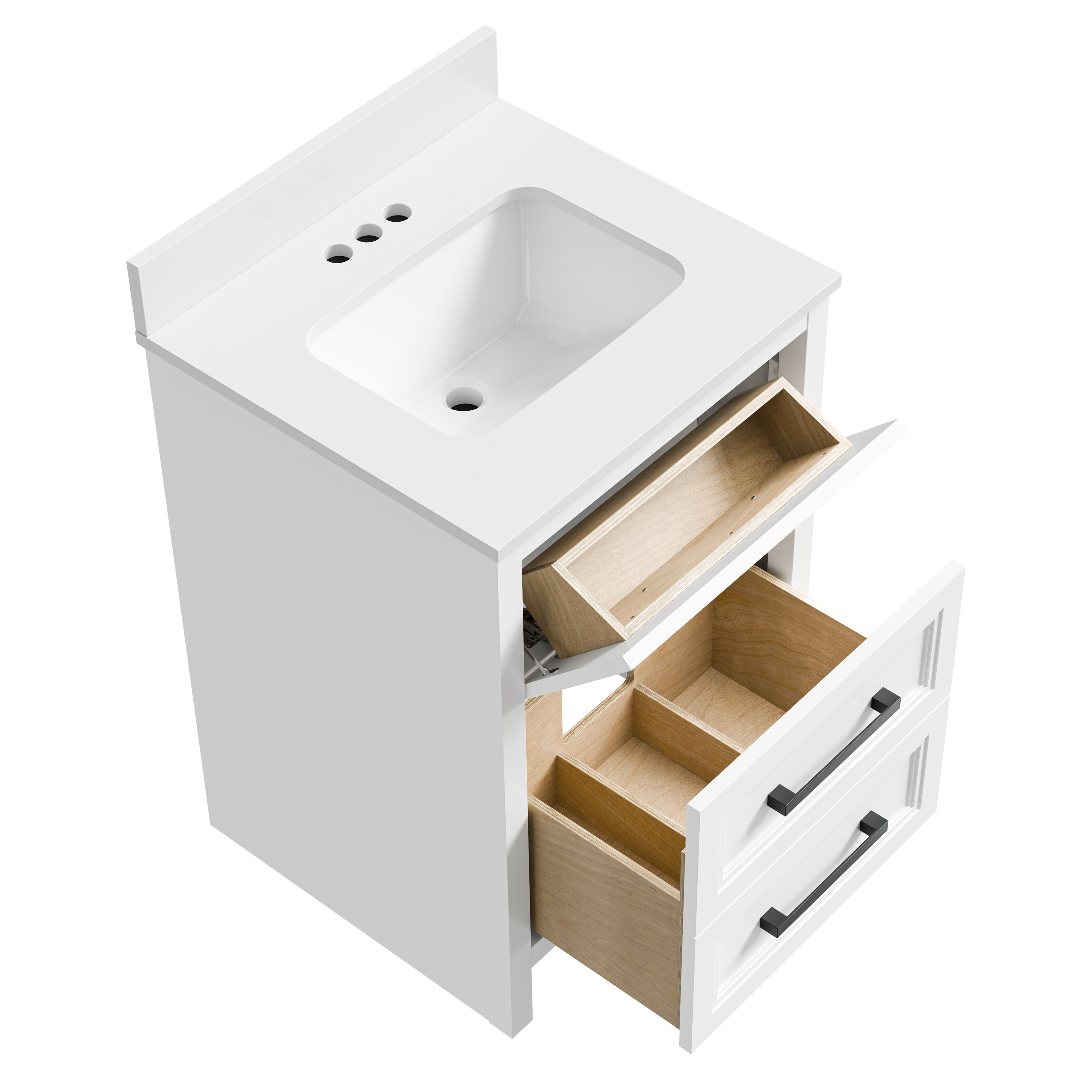 allen + roth 1047VTC-24-201-927UR Bath-Vanity-Combo - View #5