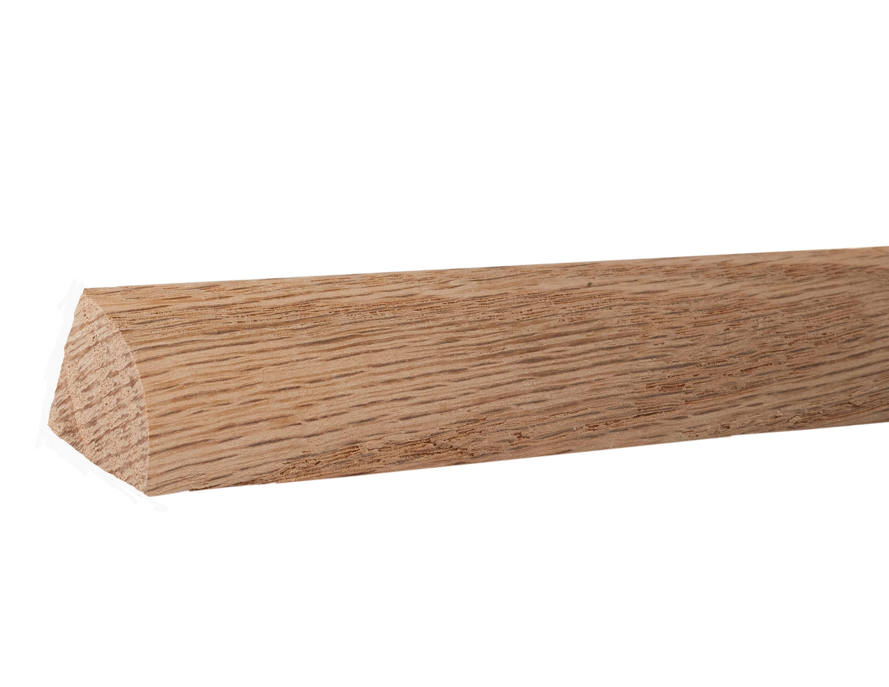 RELIABILT L031068 5/8-in x 5/8-in x 8-ft Unfinished Red oak 106 Quarter round Moulding