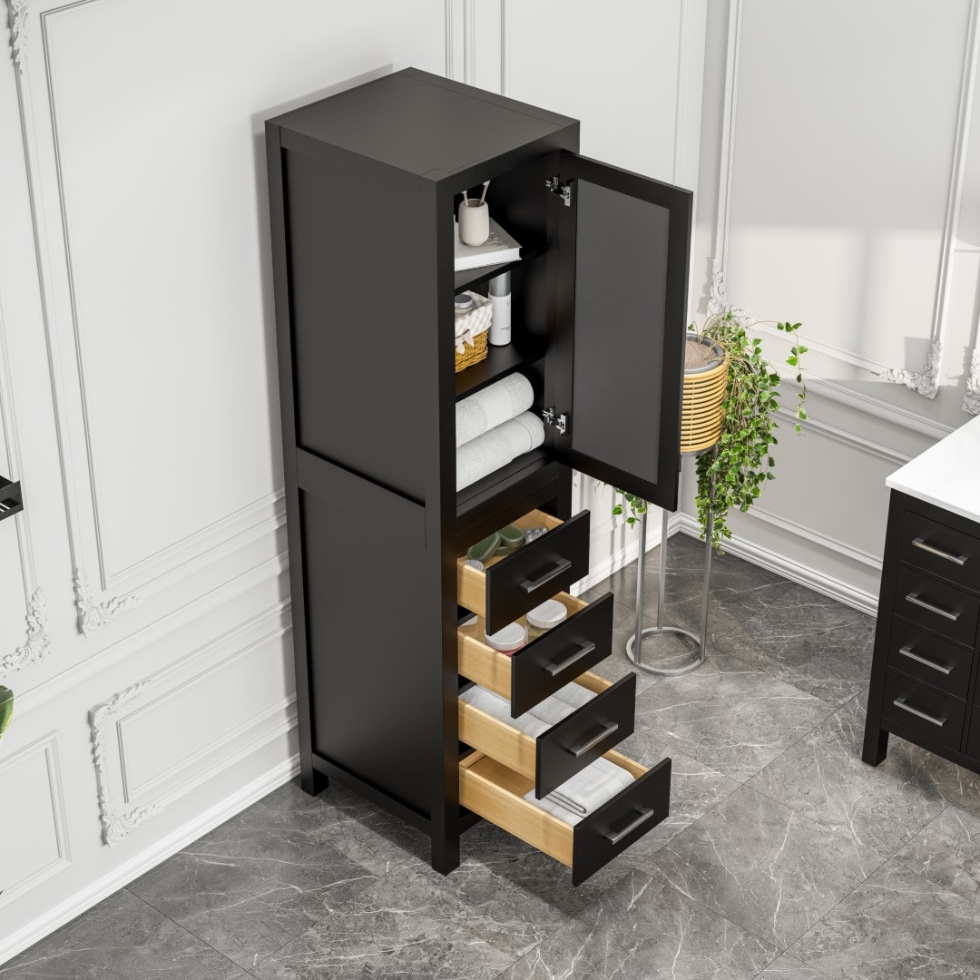 Eviva EVCB412-18ES Linen-Cabinets - View #3