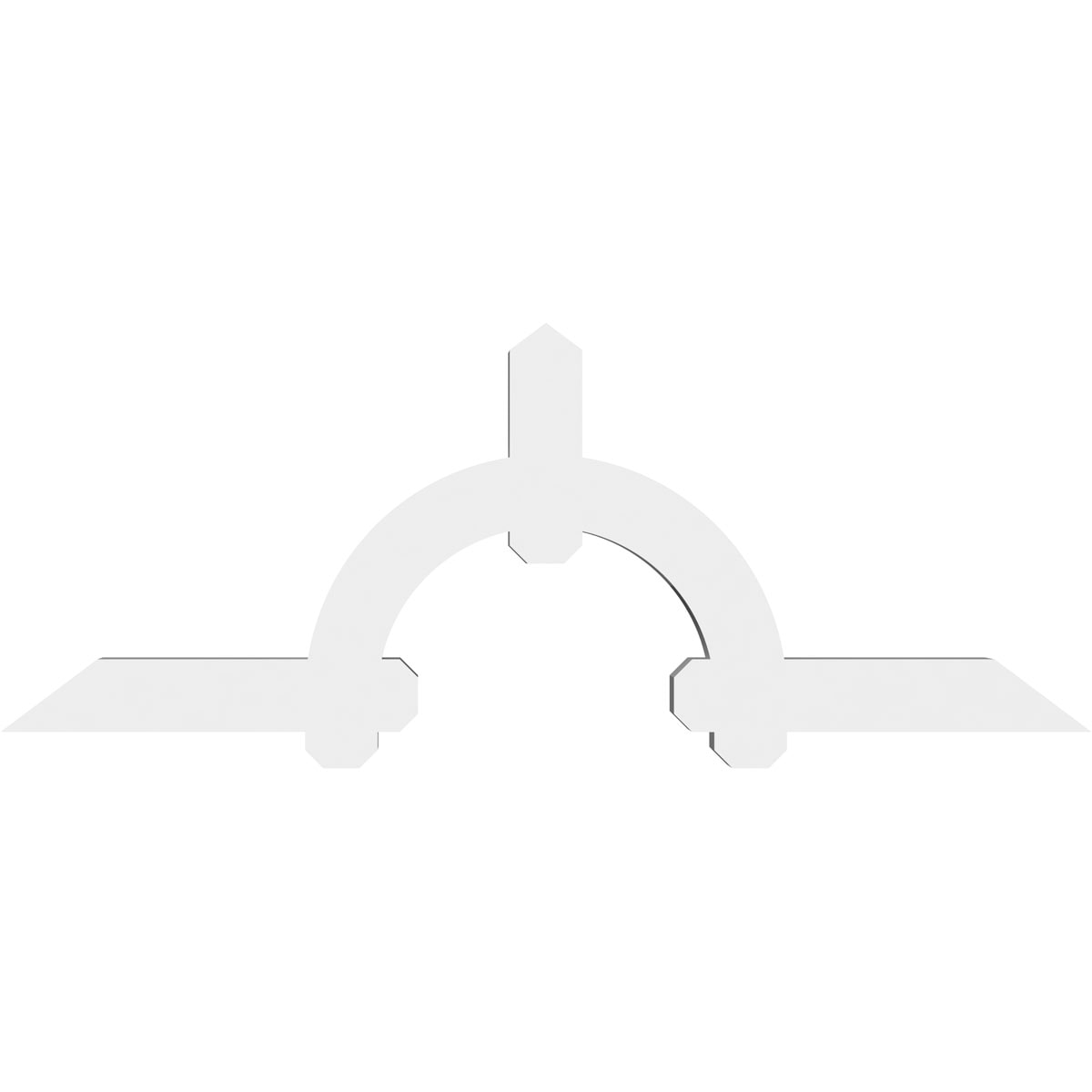 Ekena Millwork GBP060X23X0404ERI00 Exterior-Brackets-Braces - View #2