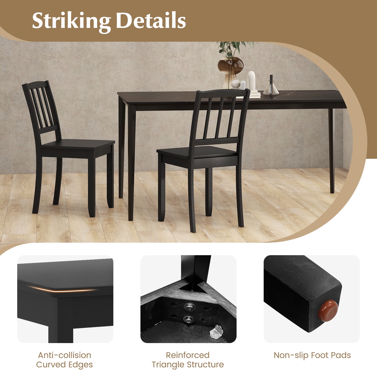 Slickblue D-CO-KD14911VJ Dining-Chairs - View #6