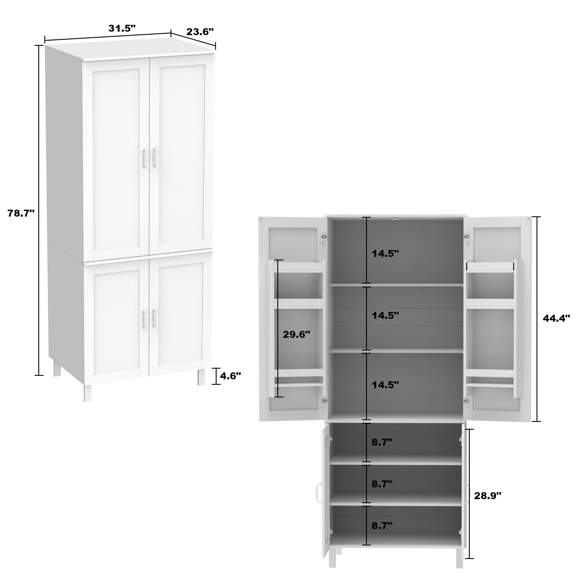 FUFU&GAGA LJY-KF260027-03+04 Dining-Kitchen-Storarge - View #12