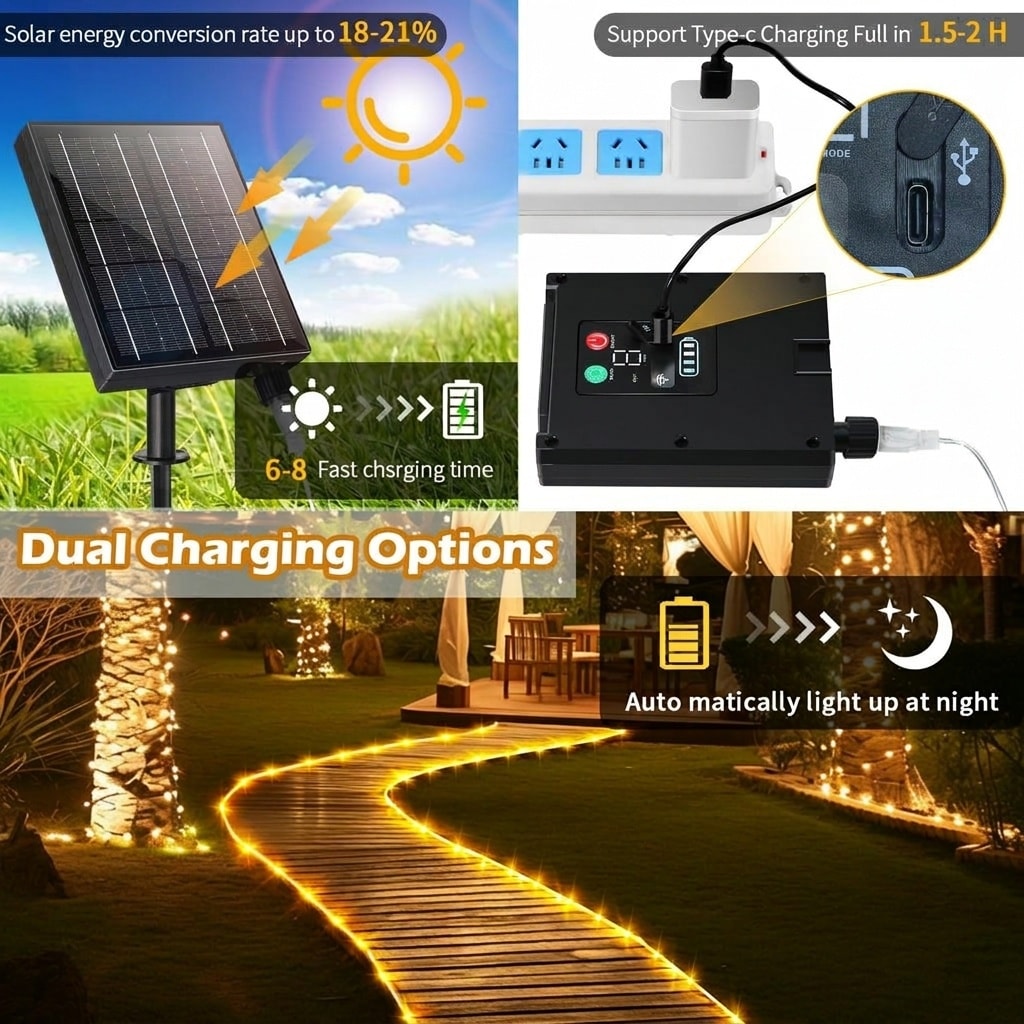 Vrbgify L05VG11020 Patio-String-Lights - View #4