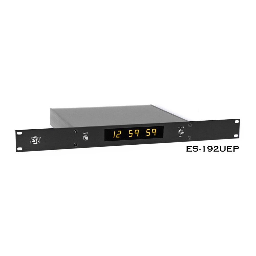  TCNCD373231 ESE ESE-ES192UE-P 19 in. Master Clock Line Frequency Referenced Rack Mount- Desktop with Option P