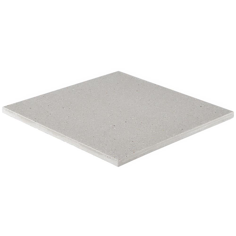 Durham Taupe Polished Terrazzo Cement Floor and Wall Tile