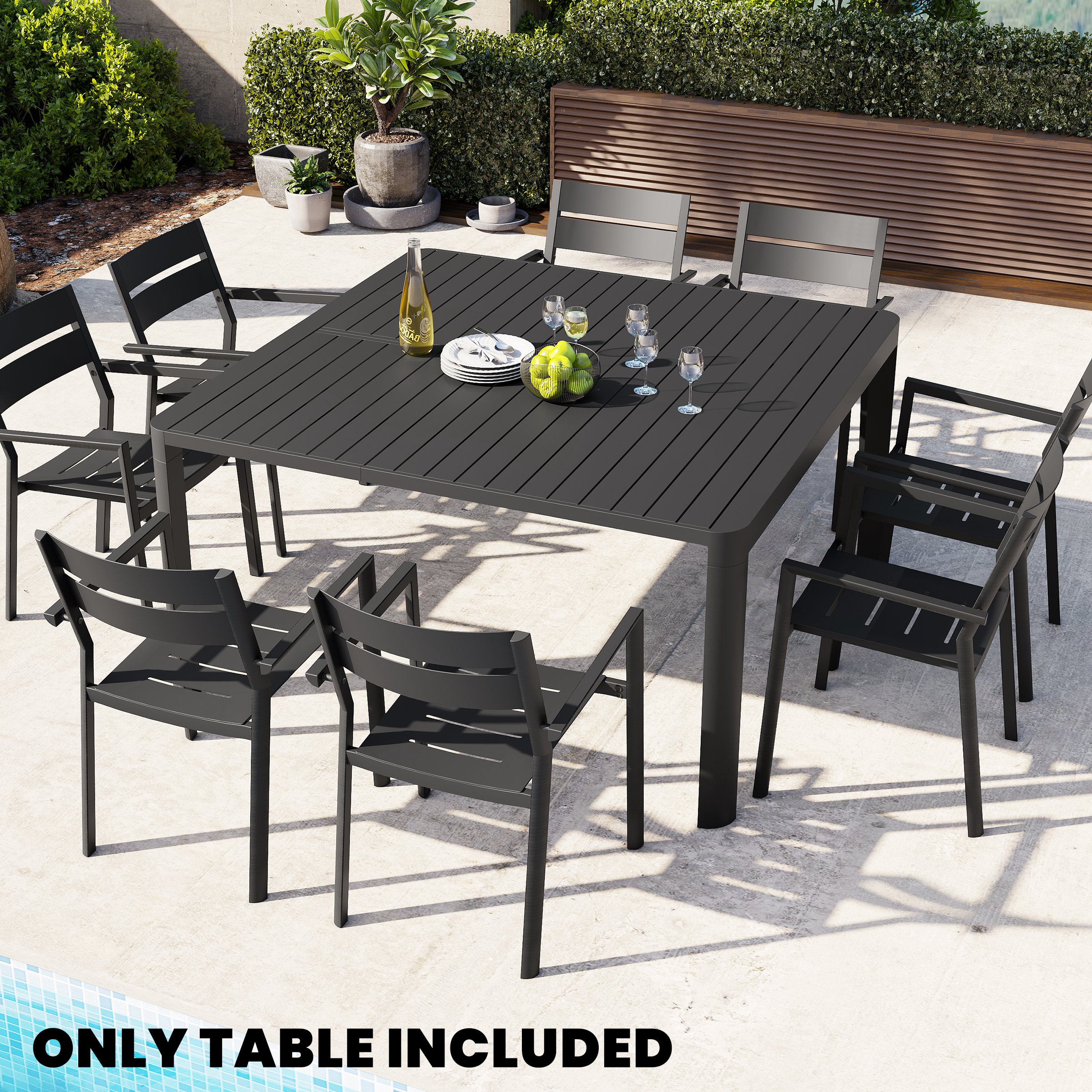 Crestlive Products CL-TB027GRY Patio-Tables - View #7