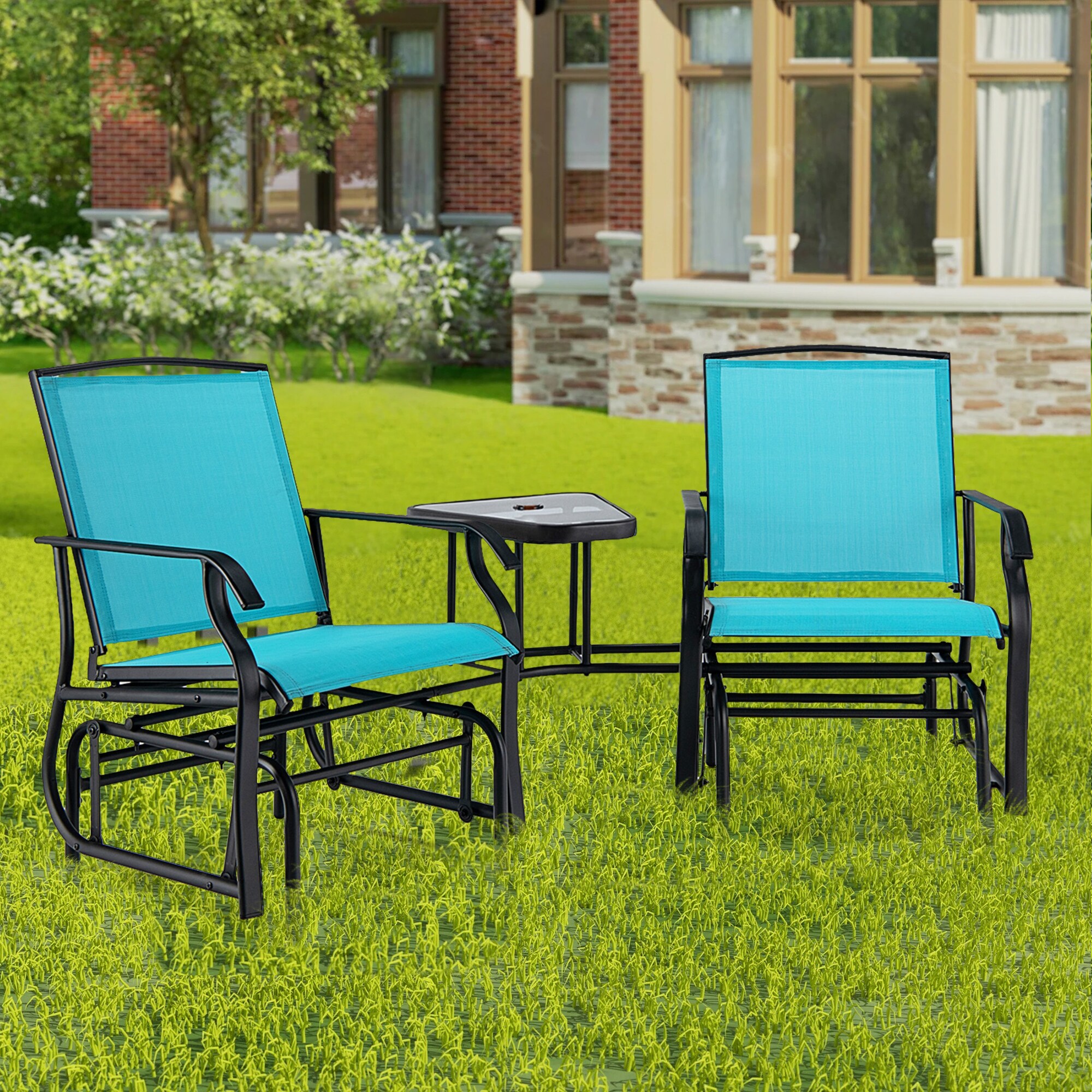 WELLFOR TDJ10188TU Patio-Conversation-Sets - View #5