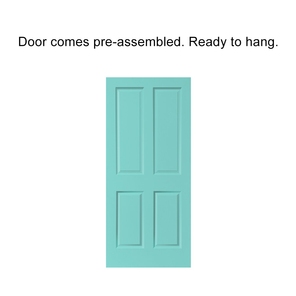CALHOME DOOR-4PANEL-30RW Barn-Doors - View #3