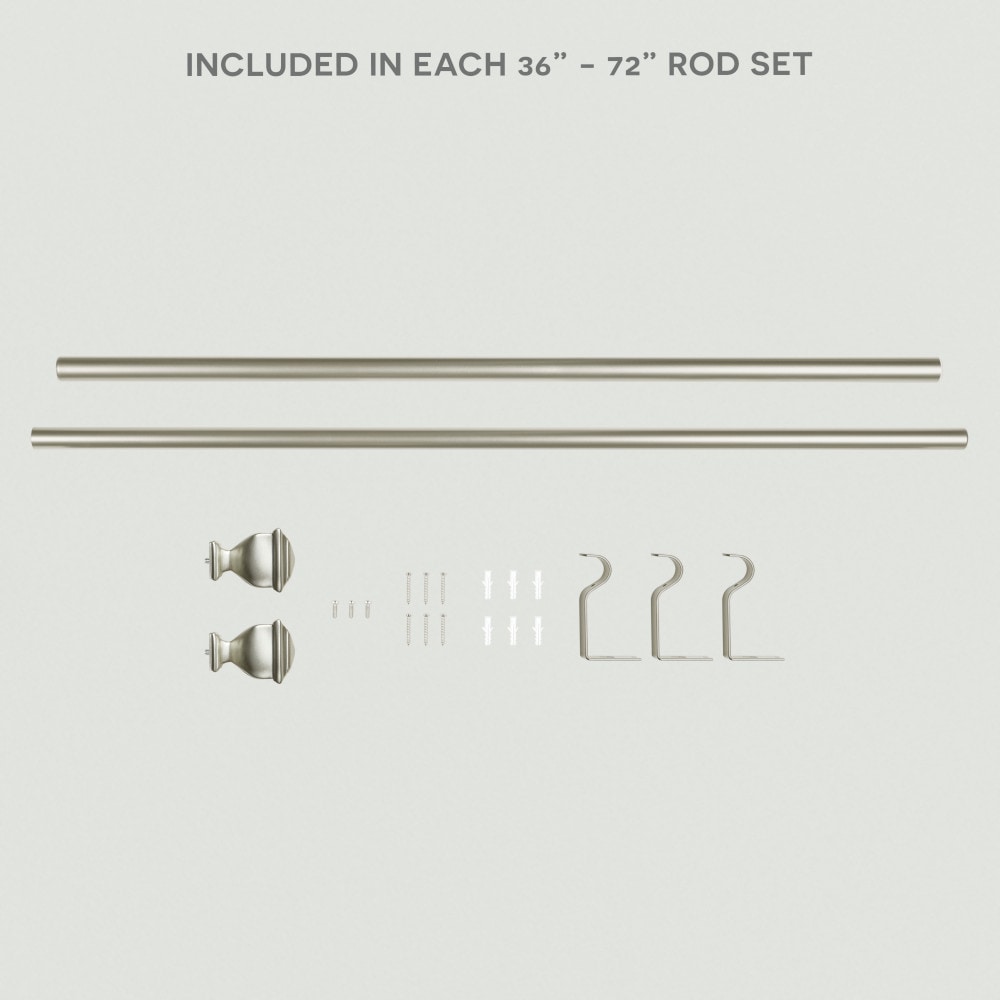 Exclusive Home ER1018-01 3672 Curtain-Rods - View #3