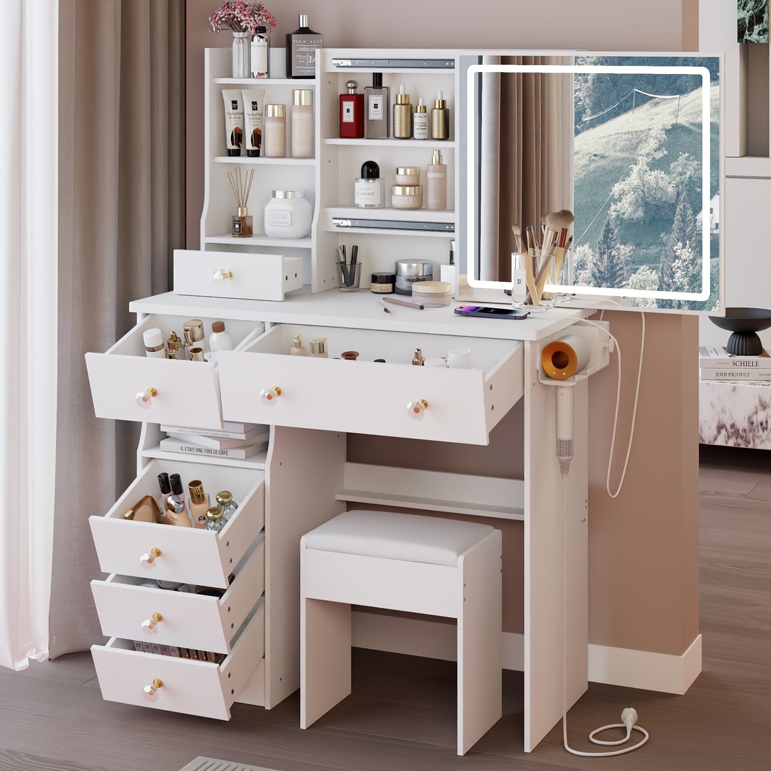 GZMR GZ-CE24321 Bedroom-Vanities - View #3