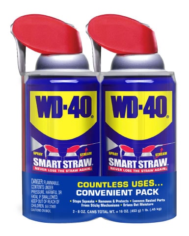 WD-40 High-Performance Lubricant - Penetrates, Loosens, and