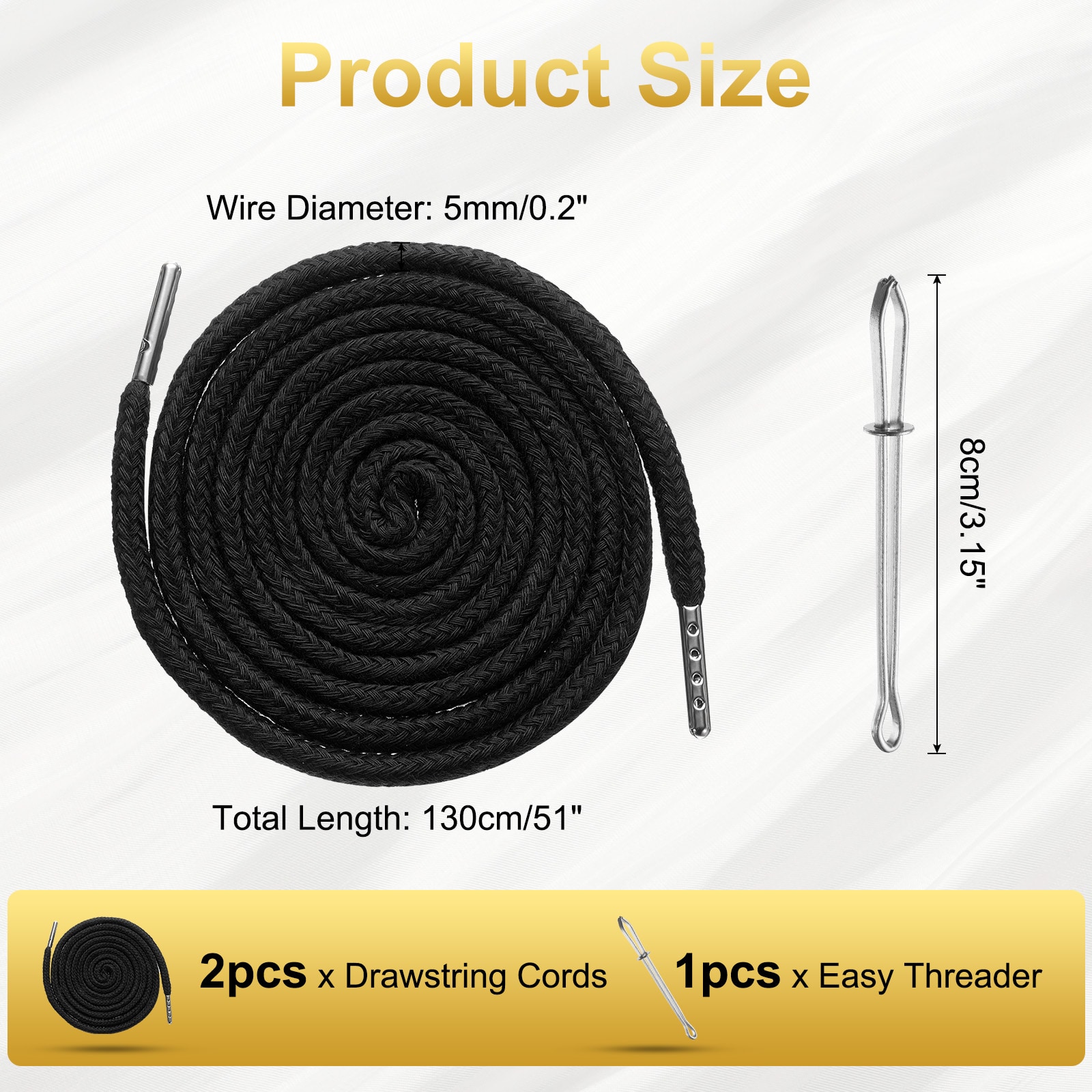 Unique Bargains S26042400UX3471 String-Twine - View #2