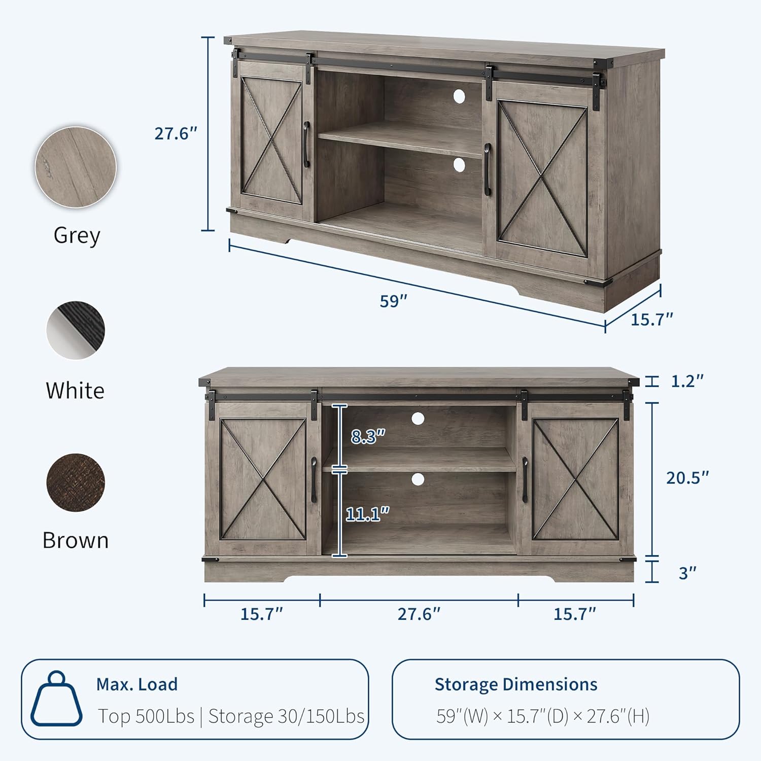 Qeetex SUN-PHO-15RPGM5E Tv-Stands - View #2