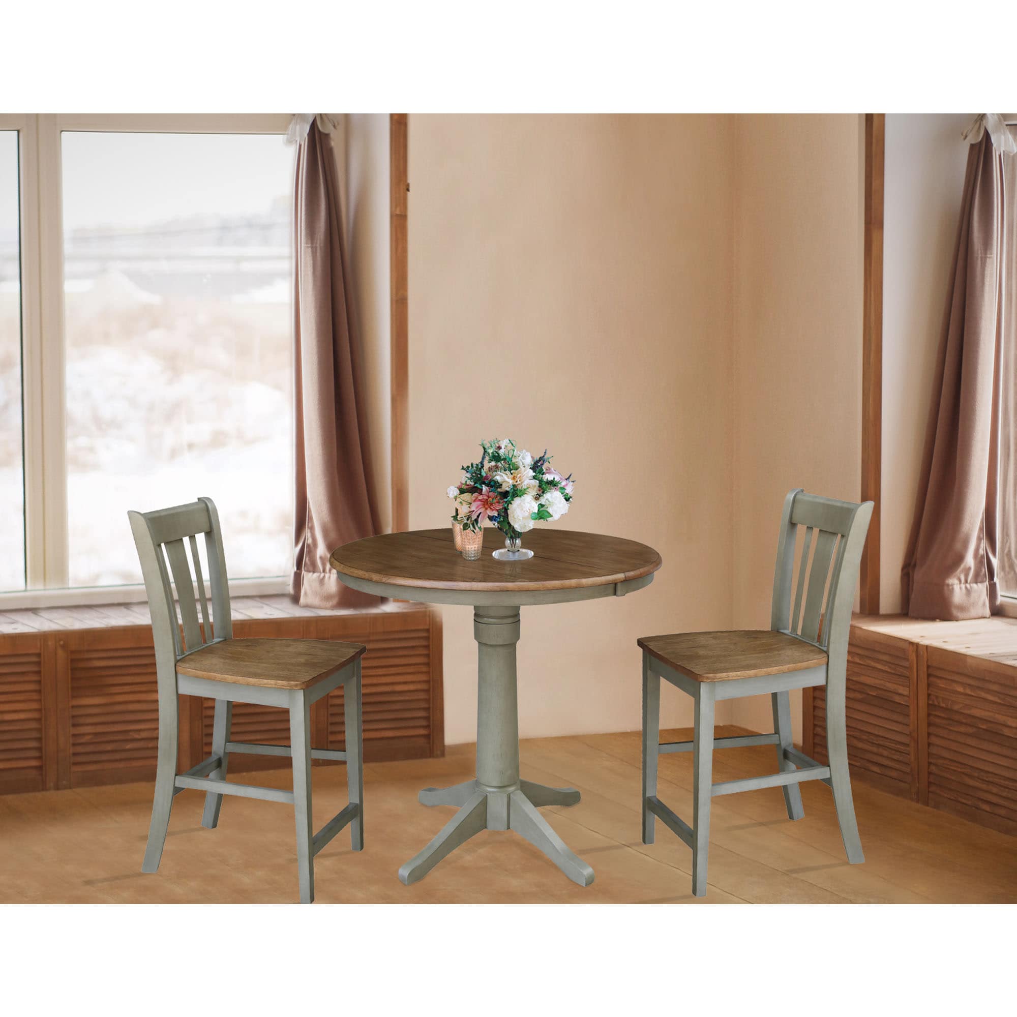 International Concepts K41-36RXT-27B-S102-2 Dining-Sets - View #5