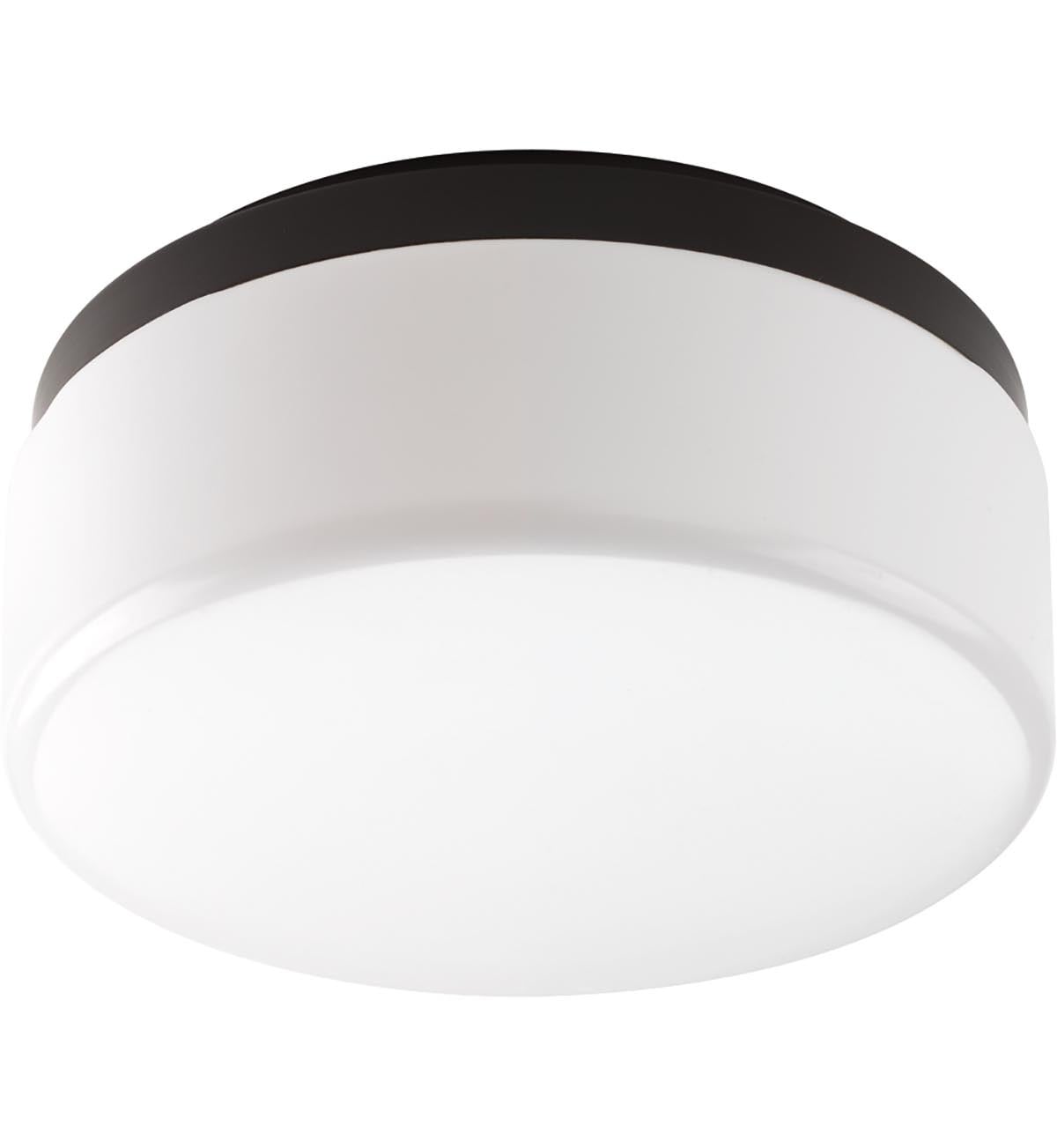Progress Lighting P350076-020-30 Maier LED 1 -Light 9.06-in Antique Bronze Integrated LED Flush Mount Light