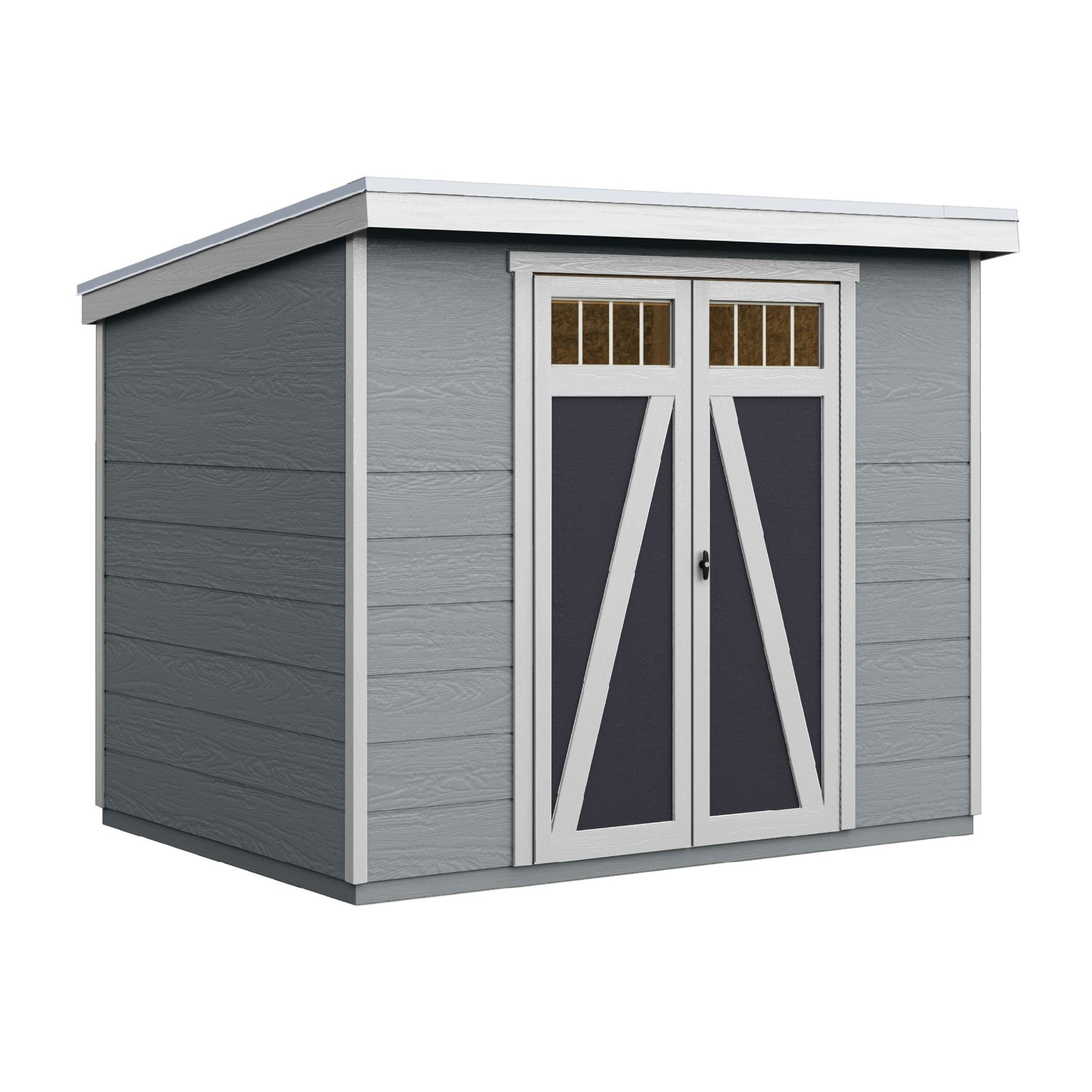 Lean-to 6 Ft X 7 Ft To 10 Ft X 10 Ft (medium) Wood Storage Sheds At ...