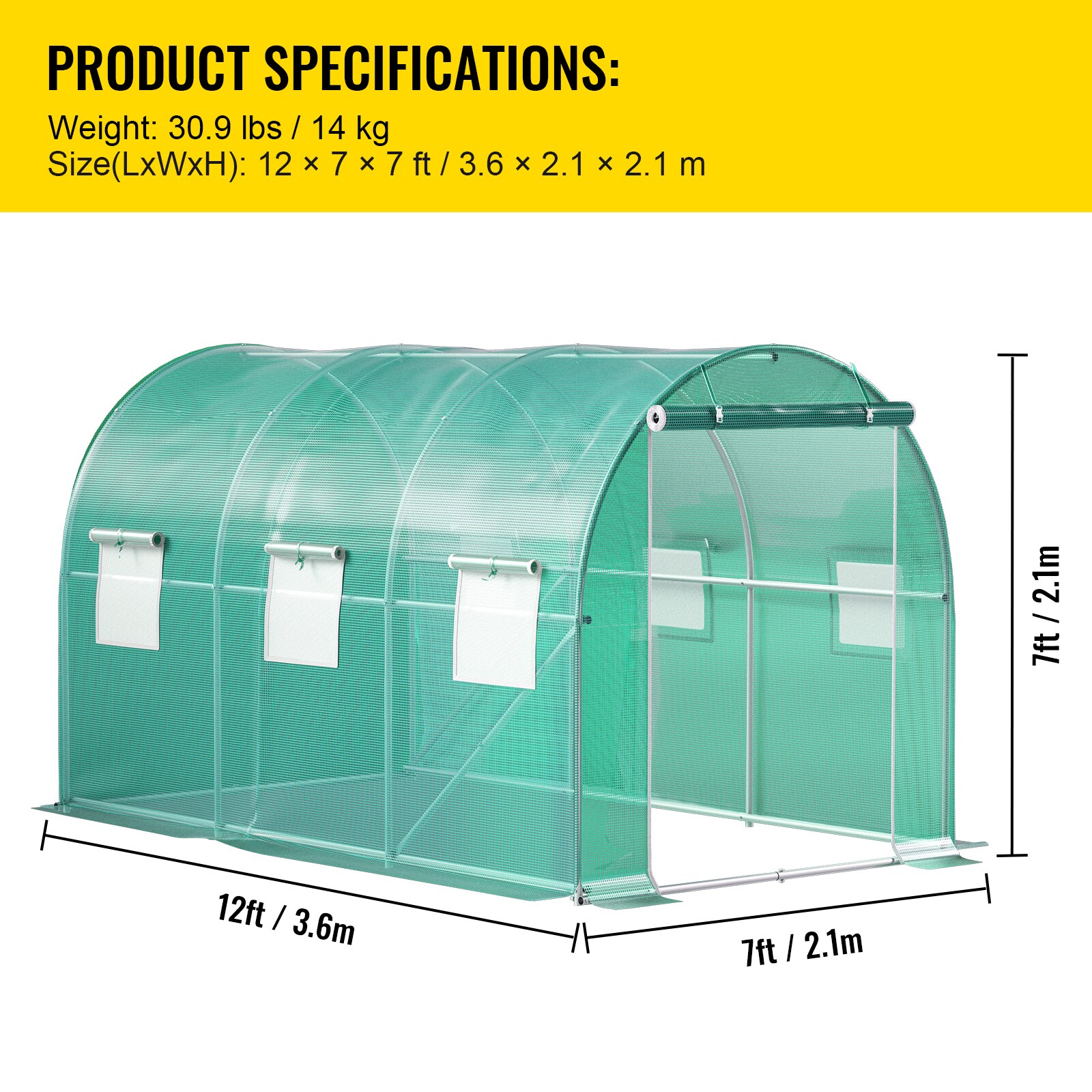 VEVOR SCYDSDWSL12701693V0 greenhouses - View #7
