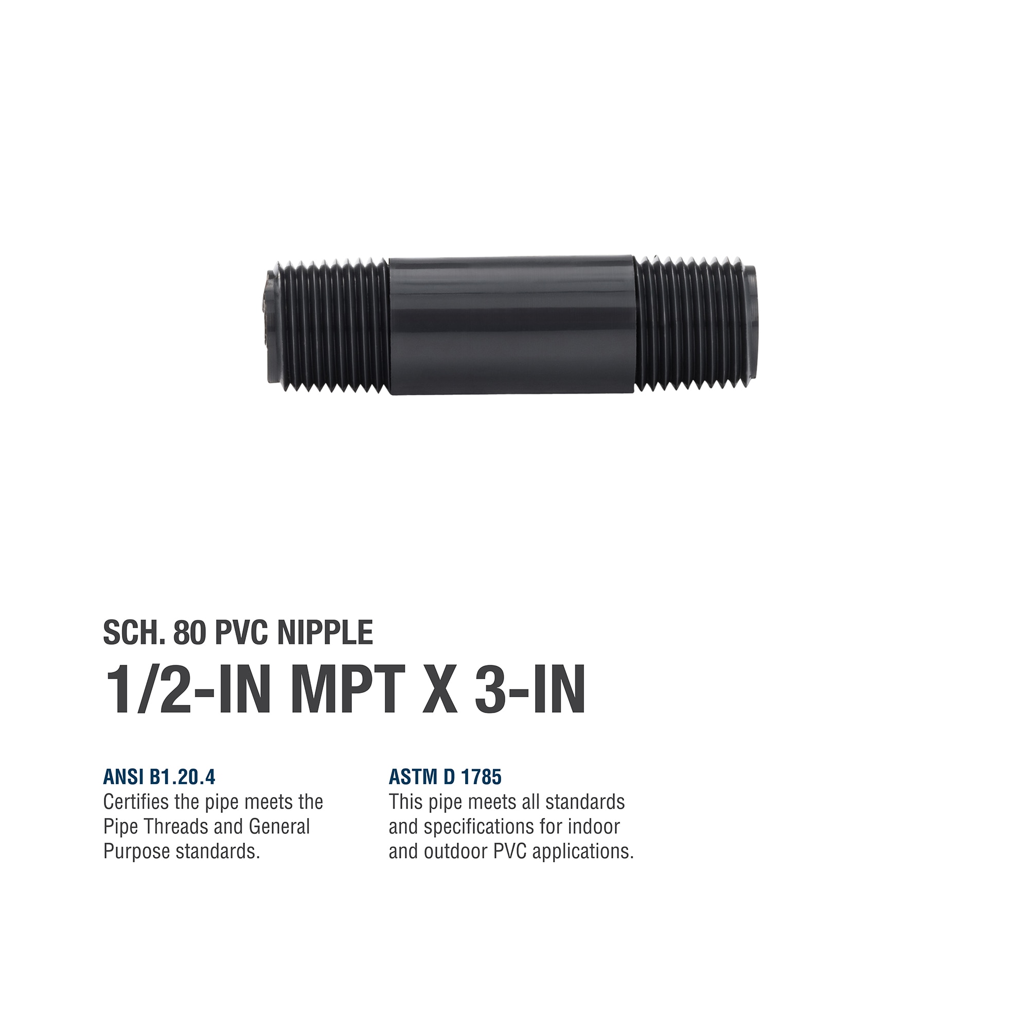 B&K 403-030 Pvc-Pressure-Sch-40-Fittings - View #4