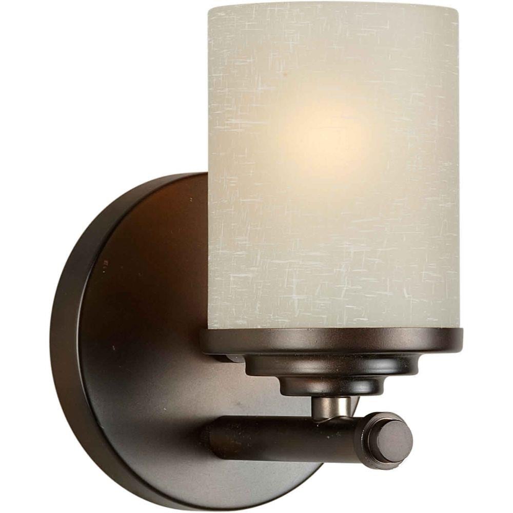  LW51050132 Shandy 4.75-in 1-Light Antique Bronze Transitional Vanity Light