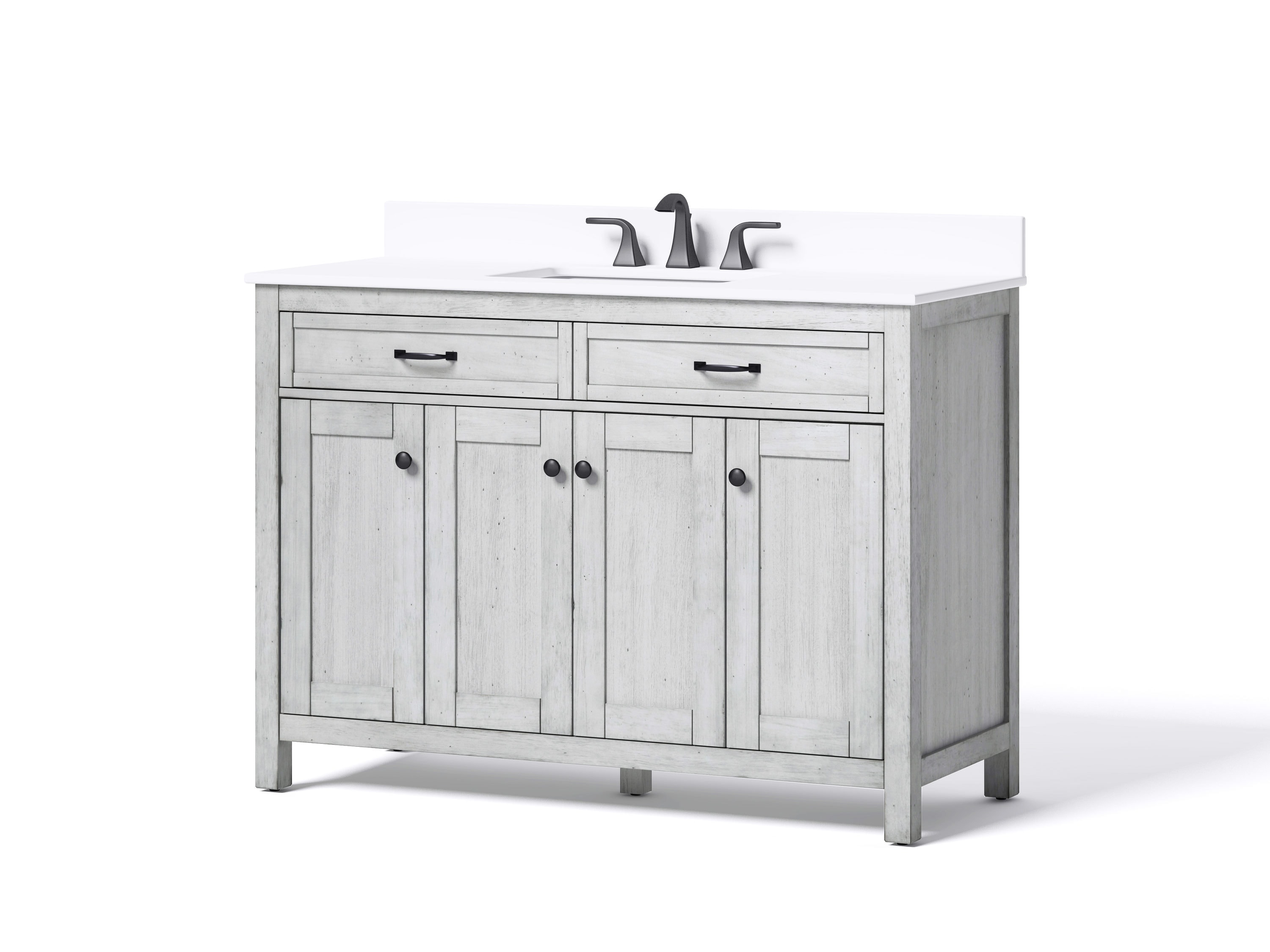 allen + roth LWS48HBVW Bath-Vanity-Combo - View #5