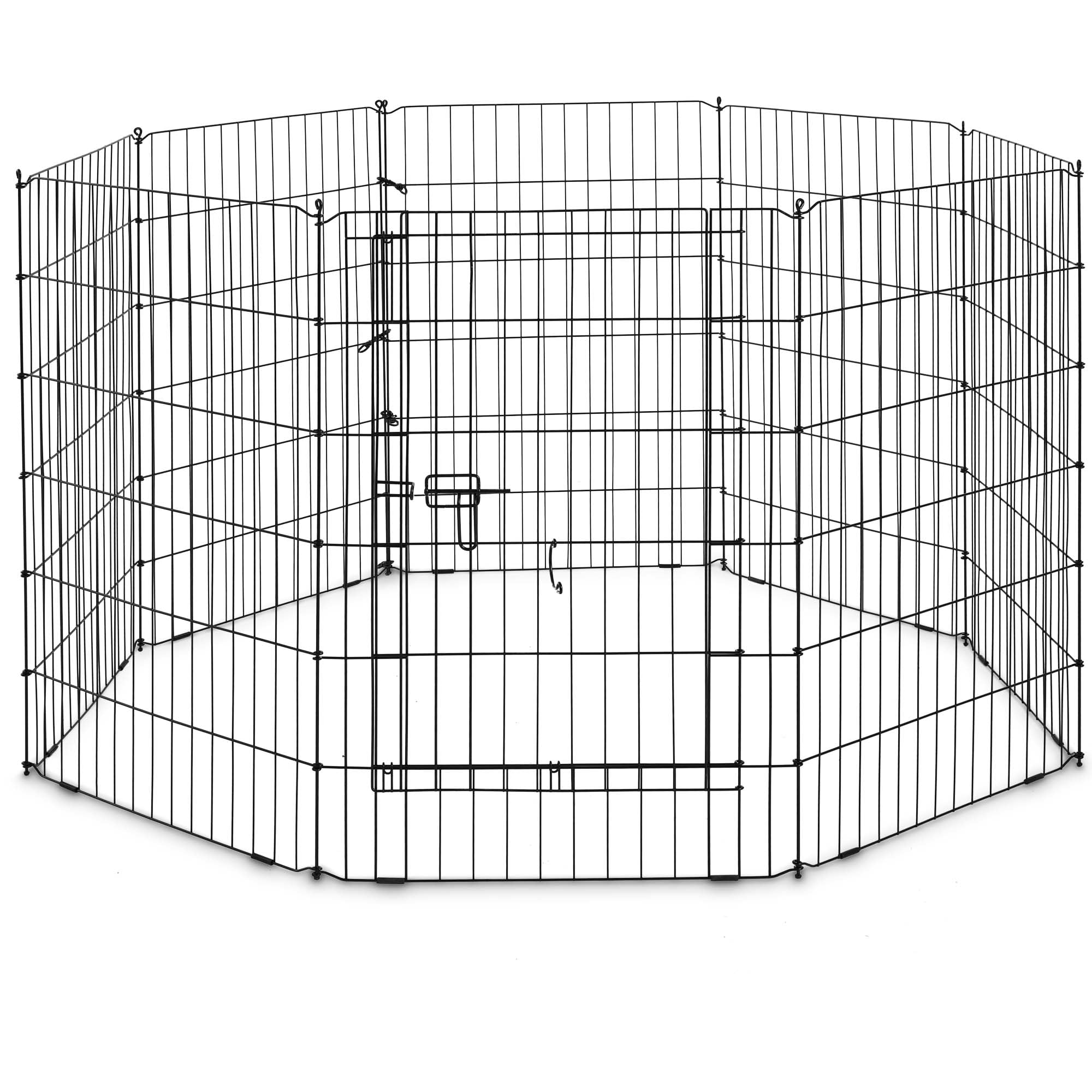 EveryYay 2.76-in H Freestanding Expandable Silver Metal Pet Gate in the ...