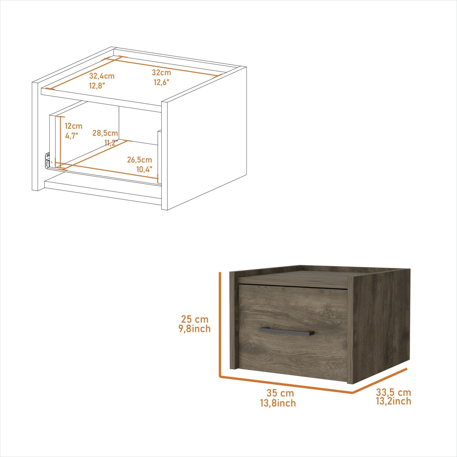 Watnature LVH834KYS4B6 nightstands - View #5