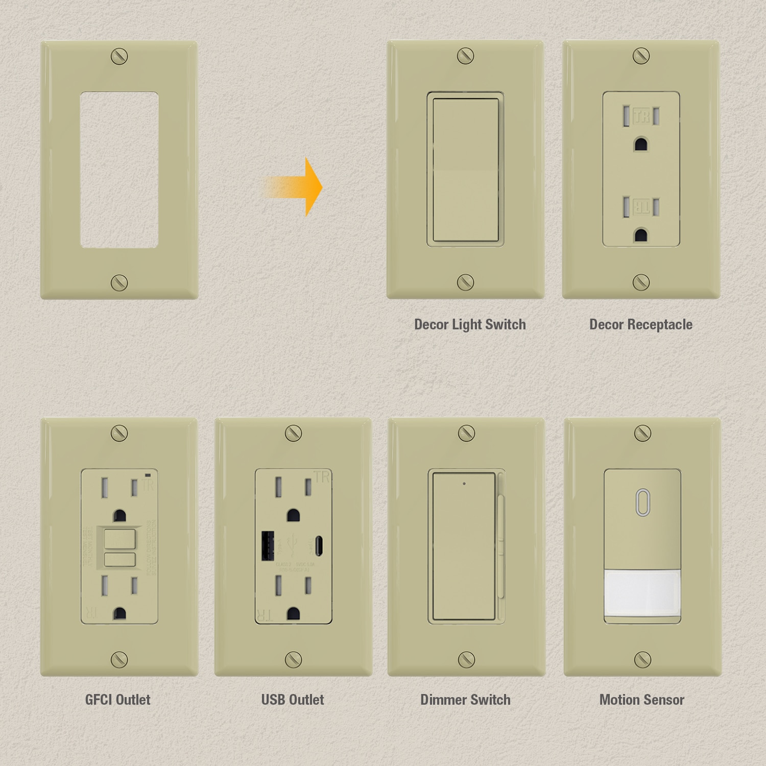 Utilitech 3031-IV10 Electrical-Wall-Plates - View #5