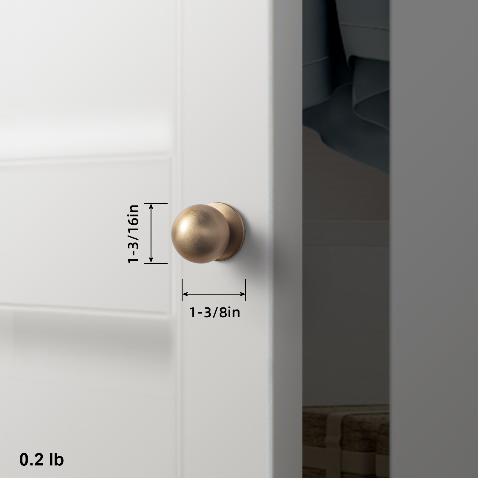 Miaokesen 2250UBR-DADK Cabinet-Knobs - View #2
