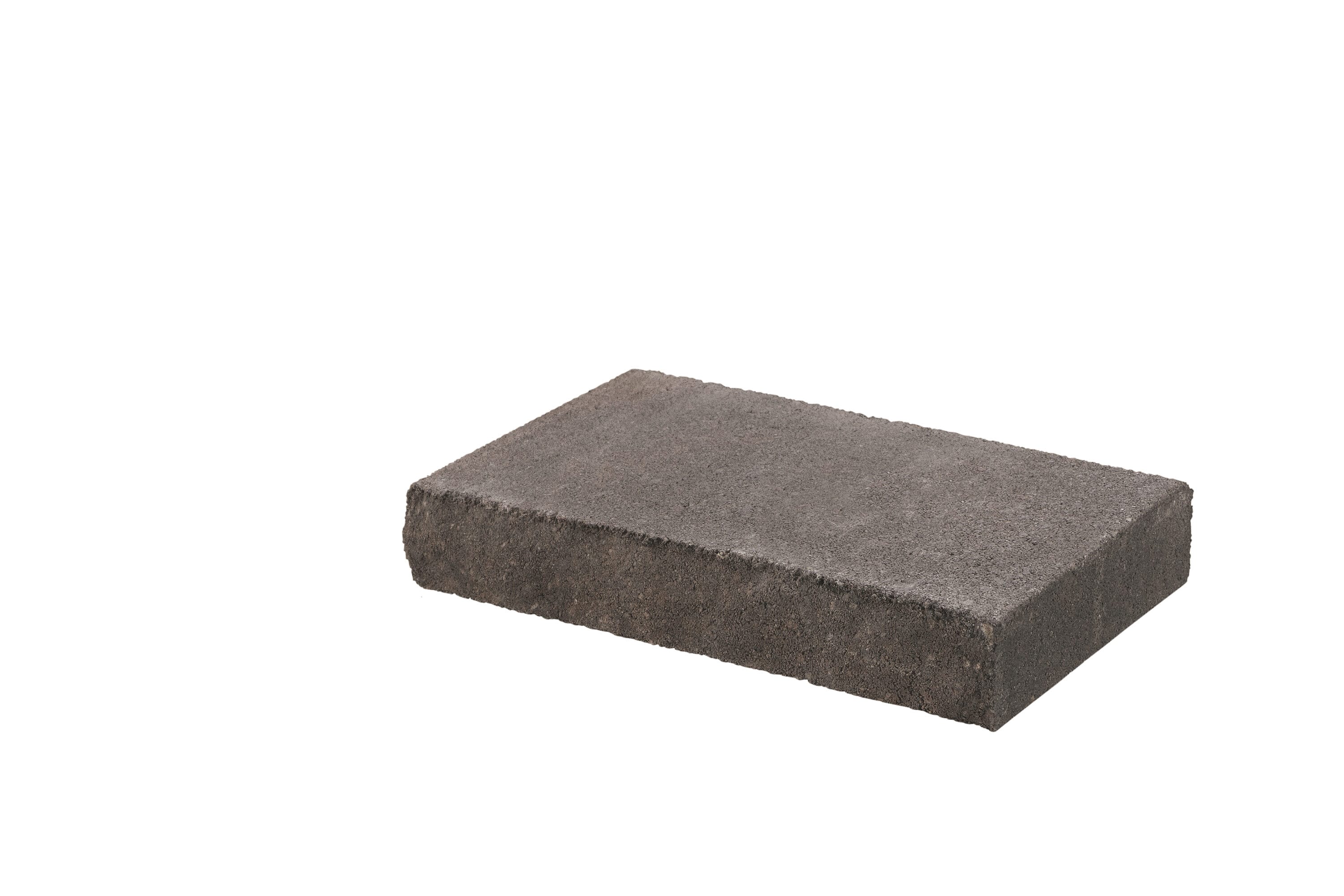 Oldcastle 3-IN GRAY/CHAR WALL CAP in the Retaining Wall Block ...