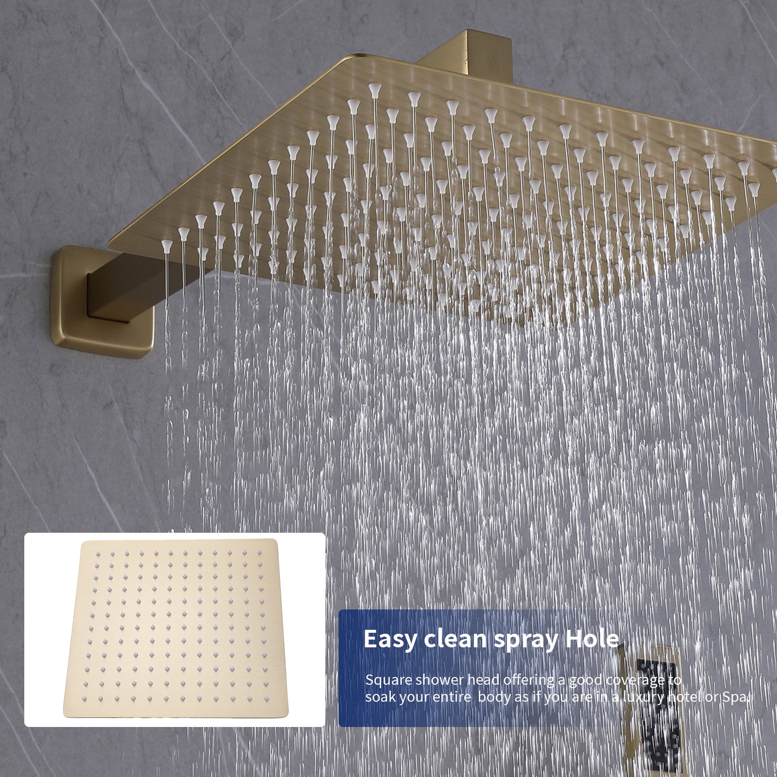 BWE A-98004-BG Tub-Shower-Faucets - View #5