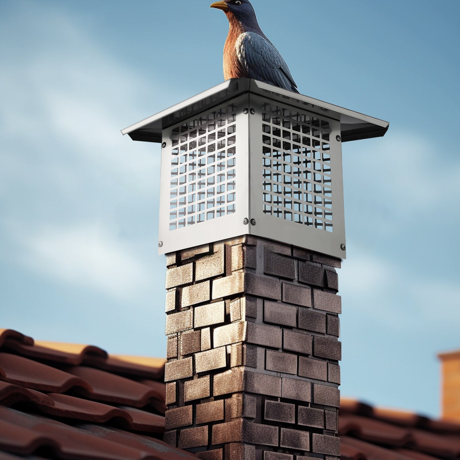 VEVOR BXGFXPDYDGYSKQNL5V0 Chimney-Cap - View #2