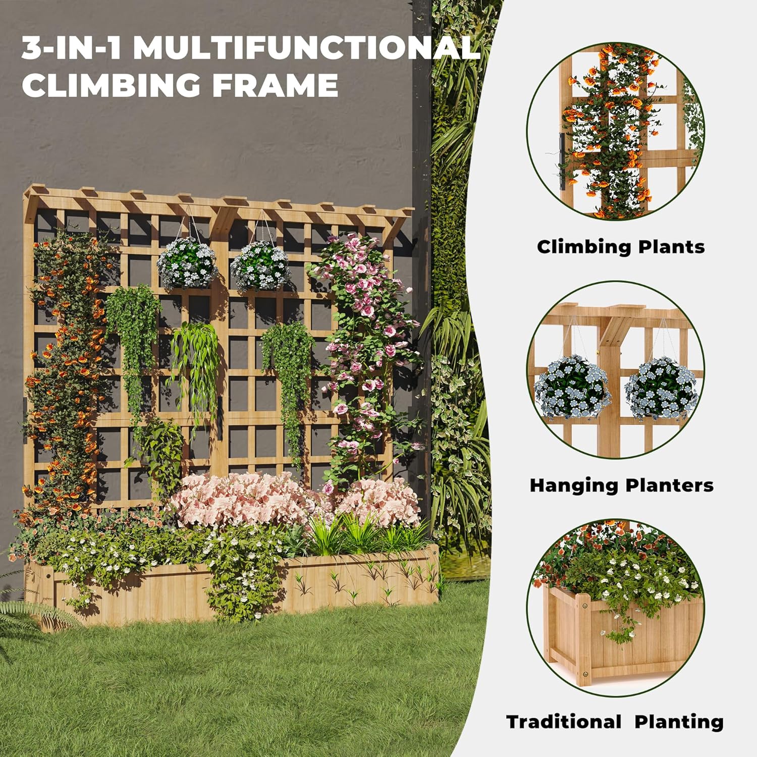 Qeetex LMY-PPG-337XCER7 Raised-Garden-Beds - View #3