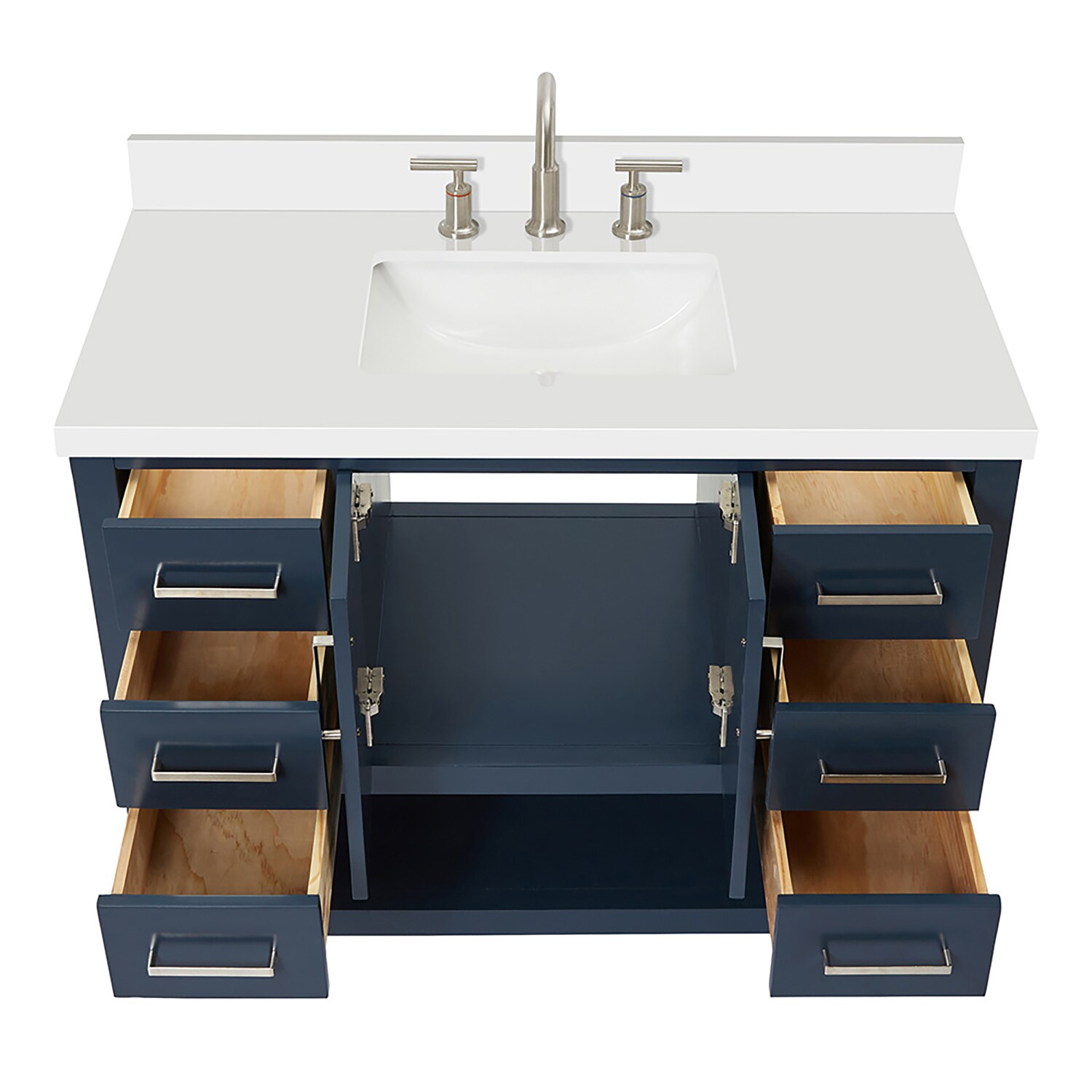 ARIEL S043SWQRVOMNB Bath-Vanity-Combo - View #6